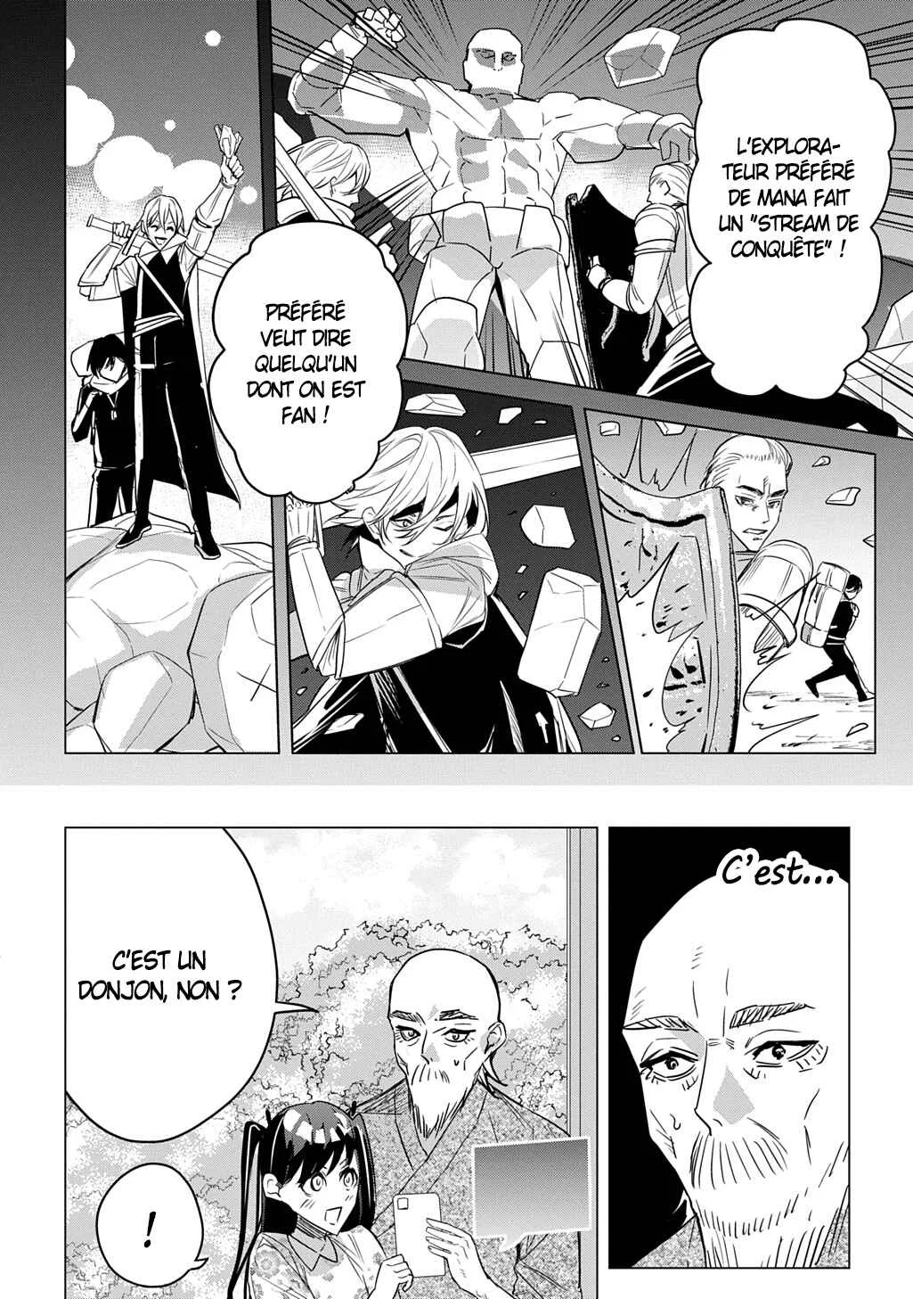 Moto Tansakusha no Ojii-chan: Mago ni Segamarete Dungeon Haishin o Hajimeta njaga, Nazeka Bazuriotta wai Chapitre 1 - Page 12