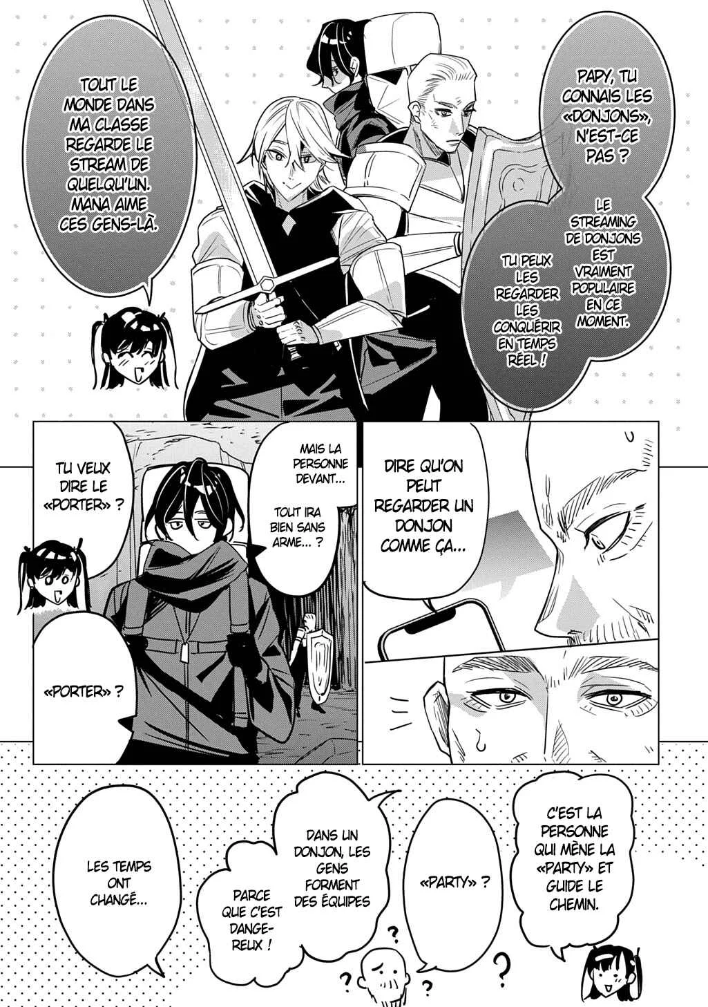 Moto Tansakusha no Ojii-chan: Mago ni Segamarete Dungeon Haishin o Hajimeta njaga, Nazeka Bazuriotta wai Chapitre 1 - Page 13
