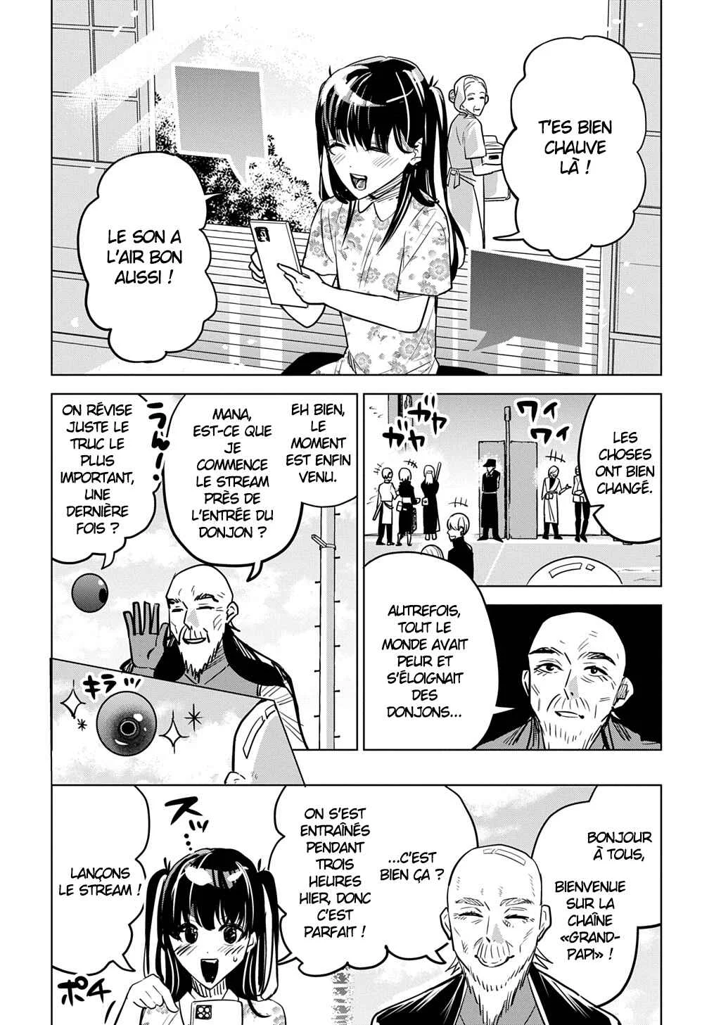Moto Tansakusha no Ojii-chan: Mago ni Segamarete Dungeon Haishin o Hajimeta njaga, Nazeka Bazuriotta wai Chapitre 1 - Page 28