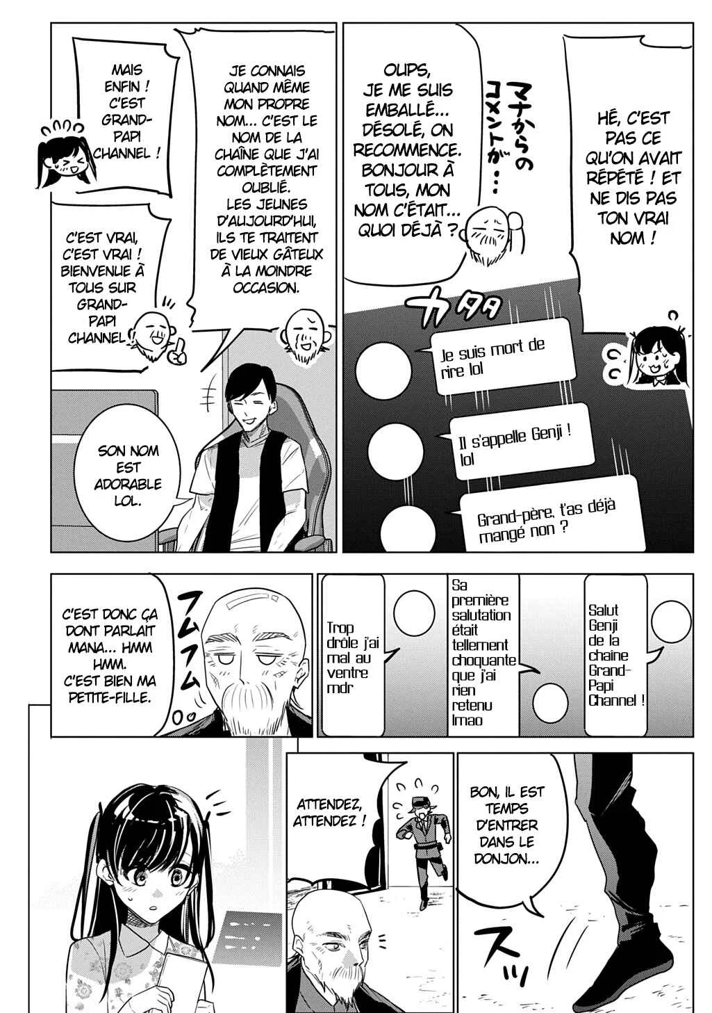 Moto Tansakusha no Ojii-chan: Mago ni Segamarete Dungeon Haishin o Hajimeta njaga, Nazeka Bazuriotta wai Chapitre 1 - Page 32
