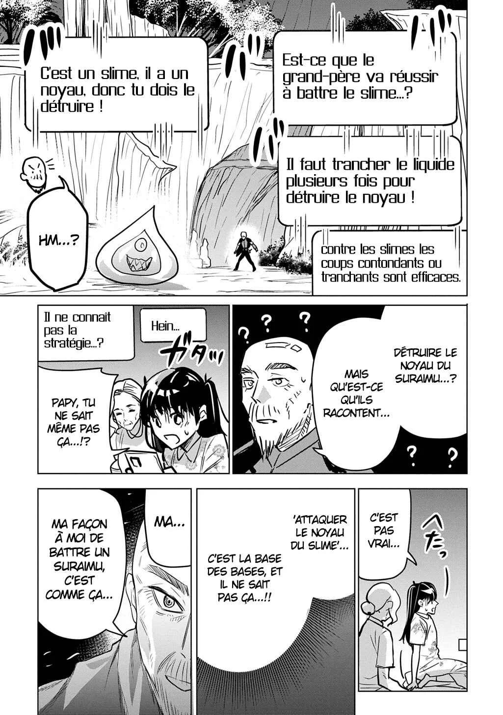 Moto Tansakusha no Ojii-chan: Mago ni Segamarete Dungeon Haishin o Hajimeta njaga, Nazeka Bazuriotta wai Chapitre 1 - Page 38