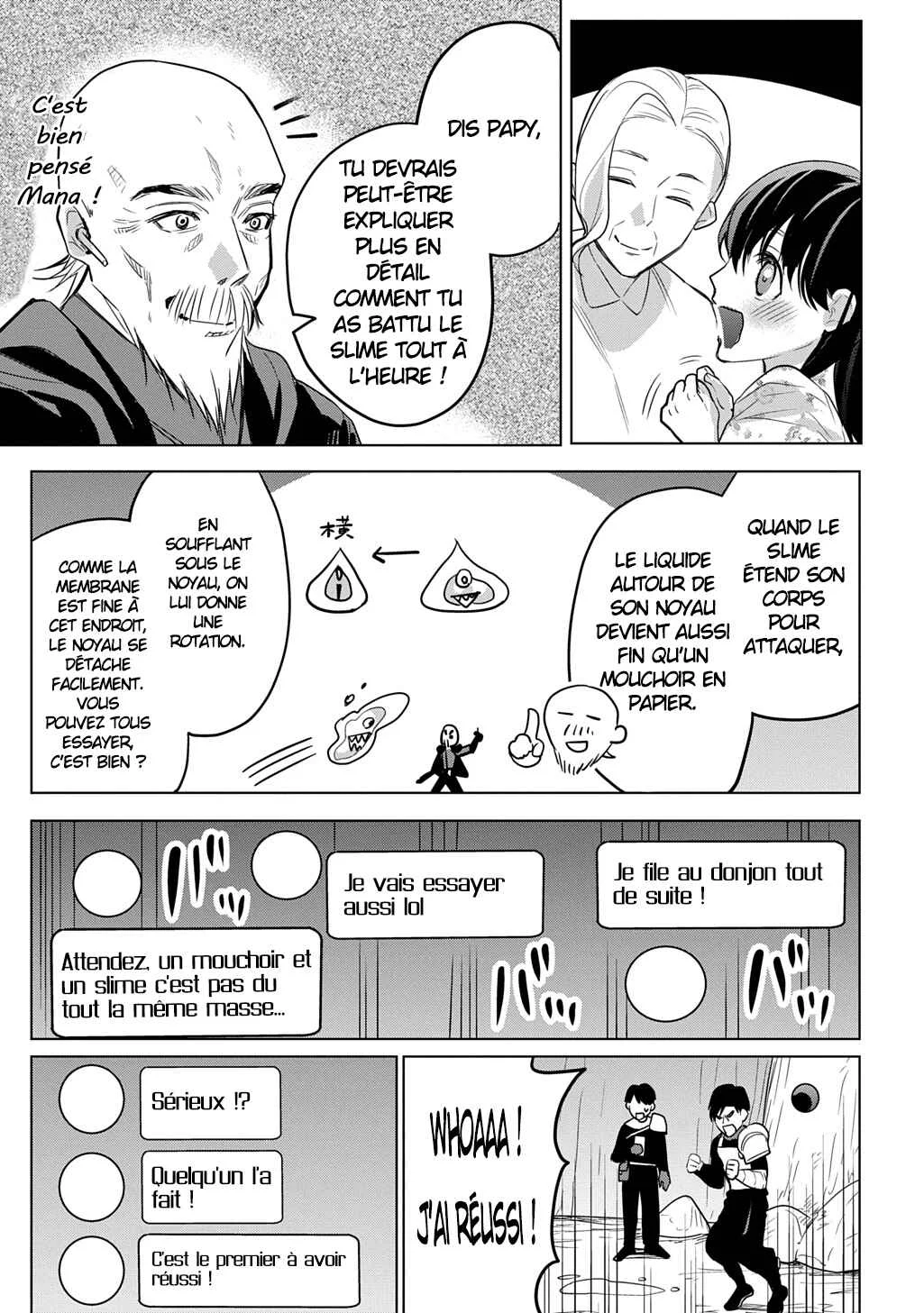 Moto Tansakusha no Ojii-chan: Mago ni Segamarete Dungeon Haishin o Hajimeta njaga, Nazeka Bazuriotta wai Chapitre 1 - Page 42