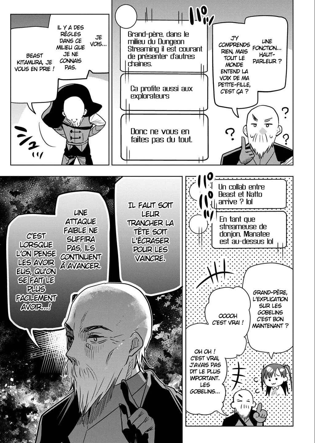 Moto Tansakusha no Ojii-chan: Mago ni Segamarete Dungeon Haishin o Hajimeta njaga, Nazeka Bazuriotta wai Chapitre 2.1 - Page 9