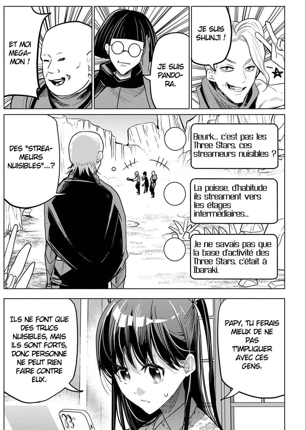 Moto Tansakusha no Ojii-chan: Mago ni Segamarete Dungeon Haishin o Hajimeta njaga, Nazeka Bazuriotta wai Chapitre 2.1 - Page 15
