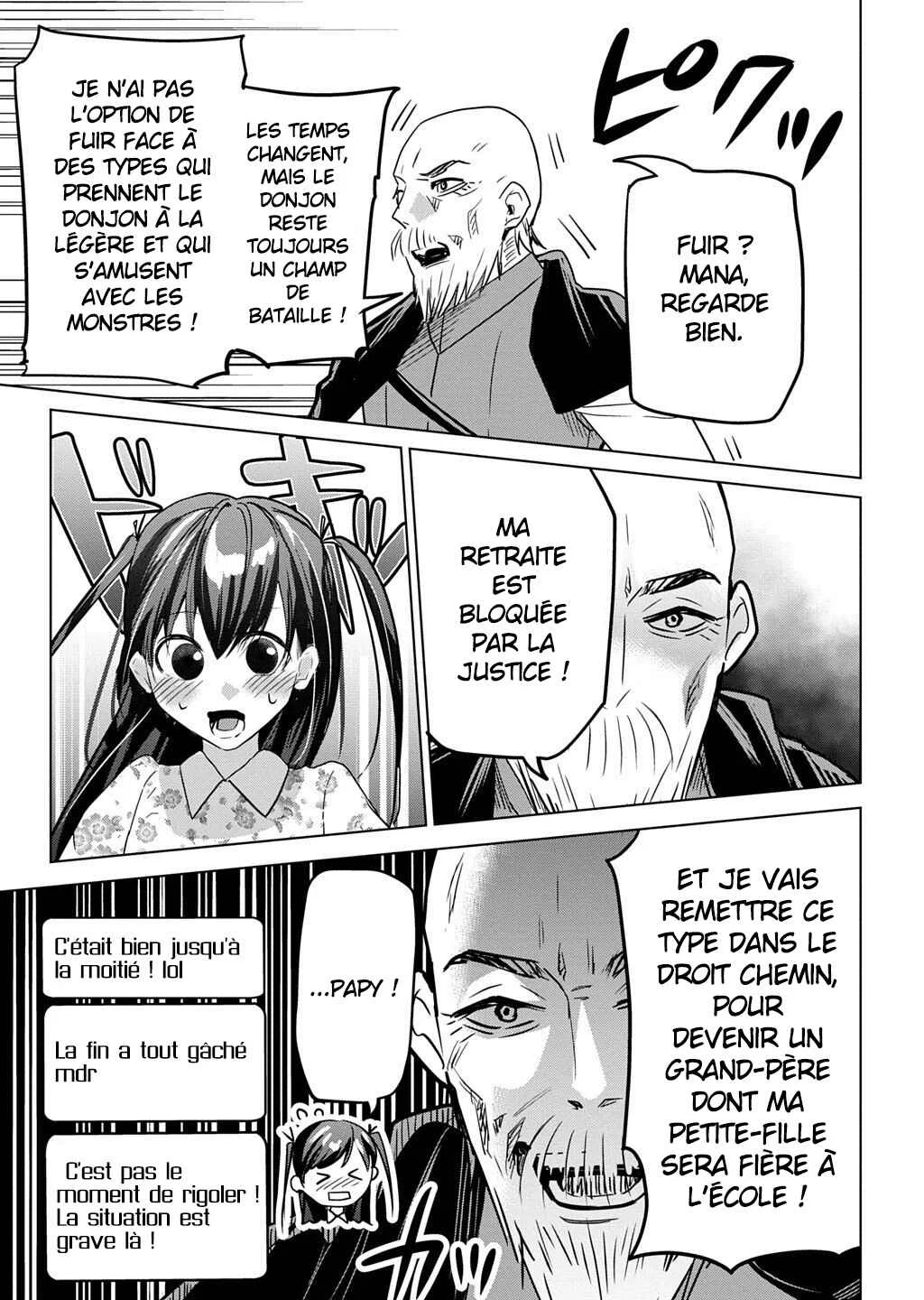 Moto Tansakusha no Ojii-chan: Mago ni Segamarete Dungeon Haishin o Hajimeta njaga, Nazeka Bazuriotta wai Chapitre 2.2 - Page 9