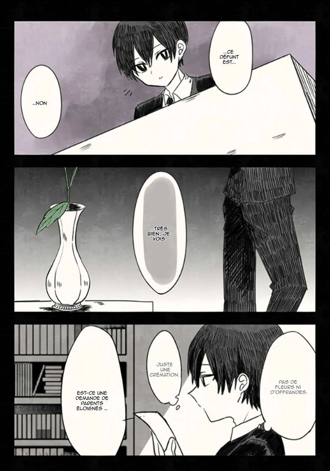 Mr. Sougi, The Funeral Director Chapitre 3.5: Funérailles solitaires - Page 4