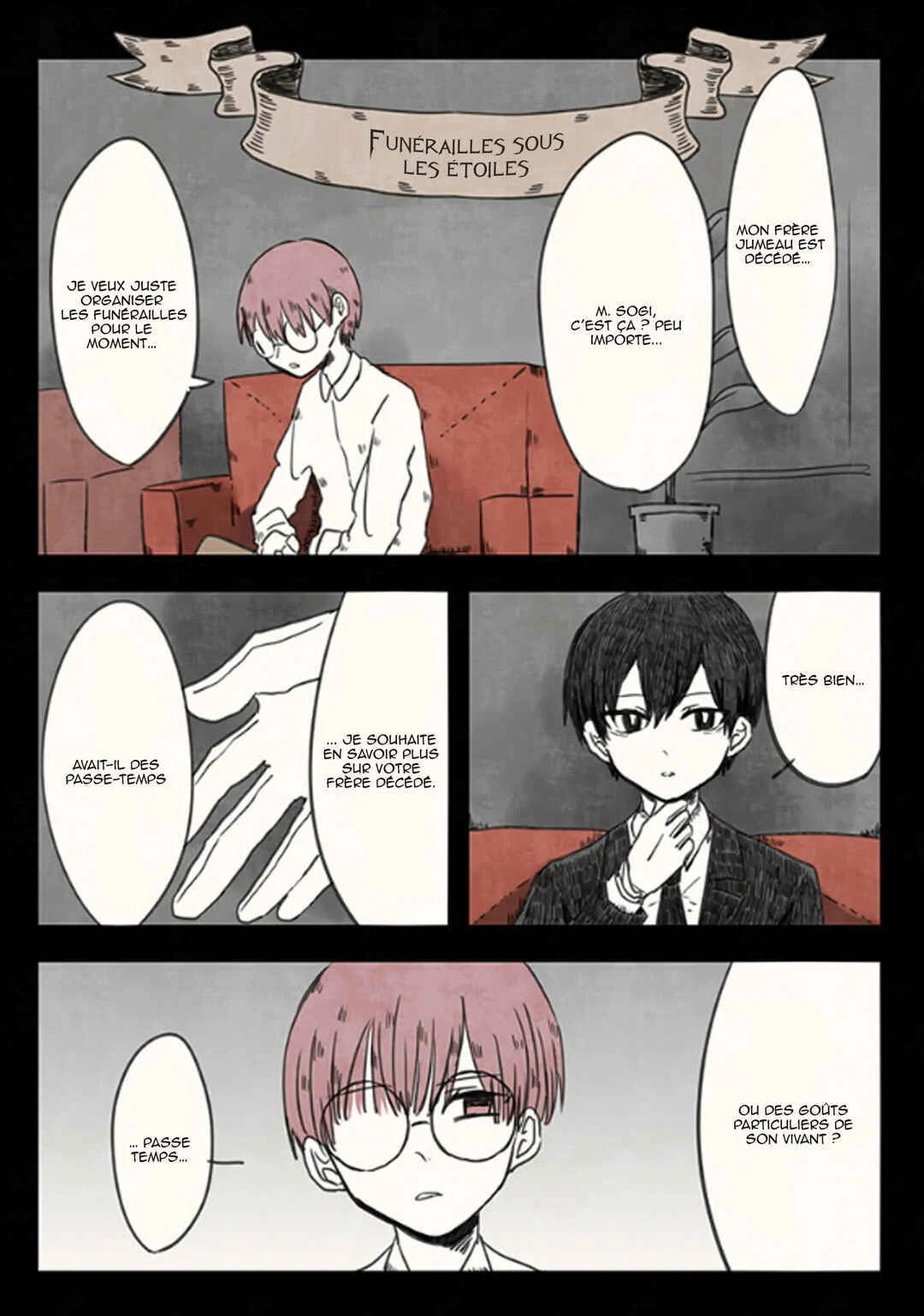 Mr. Sougi, The Funeral Director Chapitre 3: Funérailles sous les étoiles - Page 3