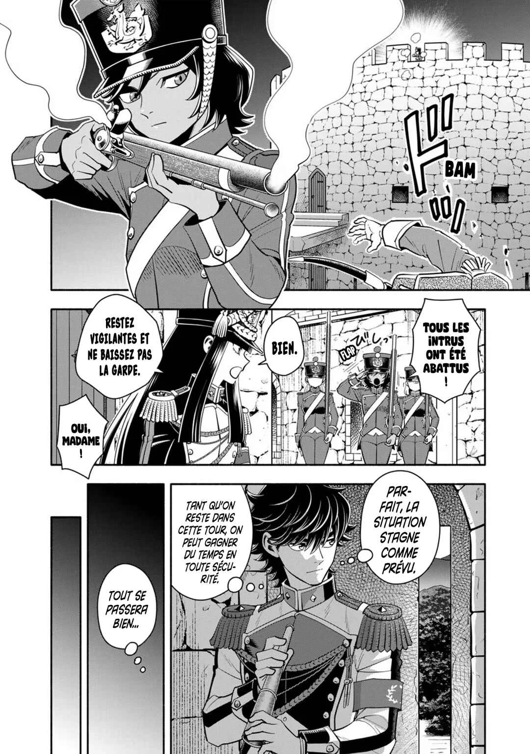 Musket Girls! ~Tensei Sanbou to Senretsu Otome-tachi~ Chapitre 11: La 6 Ème Brigade D'intervention Spécial, Assiégée. - Page 8