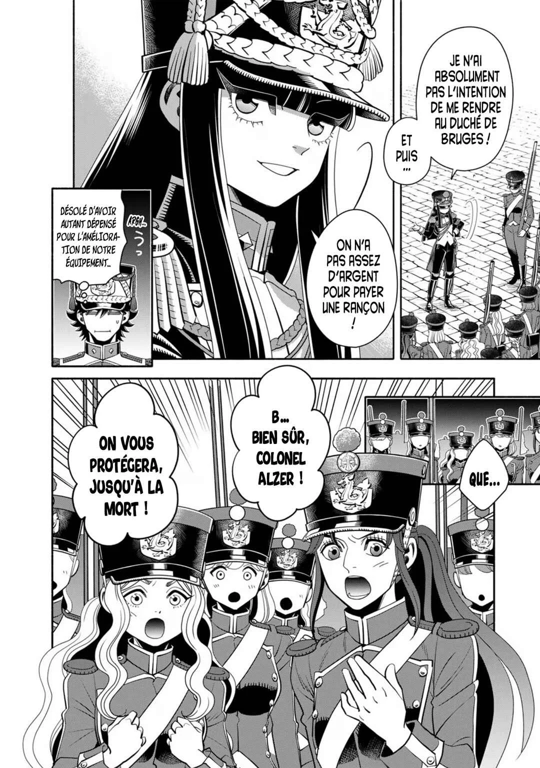 Musket Girls! ~Tensei Sanbou to Senretsu Otome-tachi~ Chapitre 11: La 6 Ème Brigade D'intervention Spécial, Assiégée. - Page 12