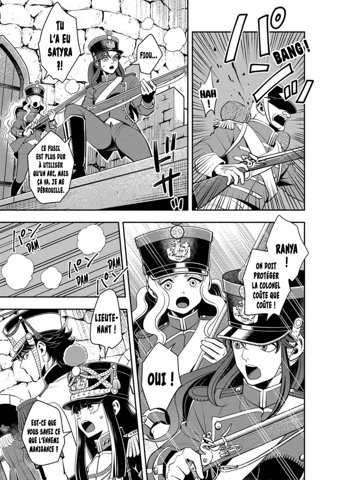 Musket Girls! ~Tensei Sanbou to Senretsu Otome-tachi~ Chapitre 11: La 6 Ème Brigade D'intervention Spécial, Assiégée. - Page 19