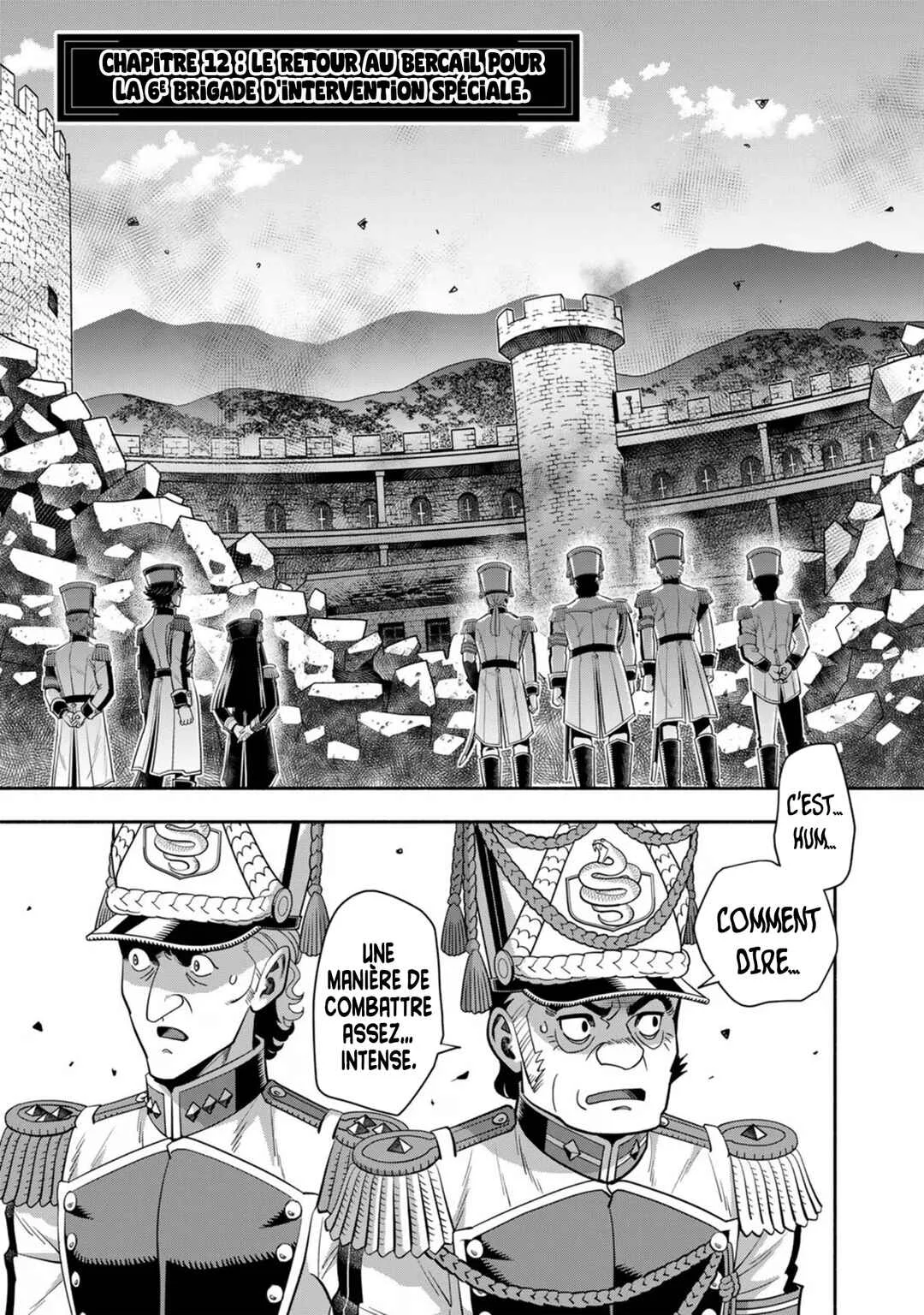 Musket Girls! ~Tensei Sanbou to Senretsu Otome-tachi~ Chapitre 12: Le Retour Au Bercail Pour La 6e Brigade D'intervention Spéciale. - Page 1