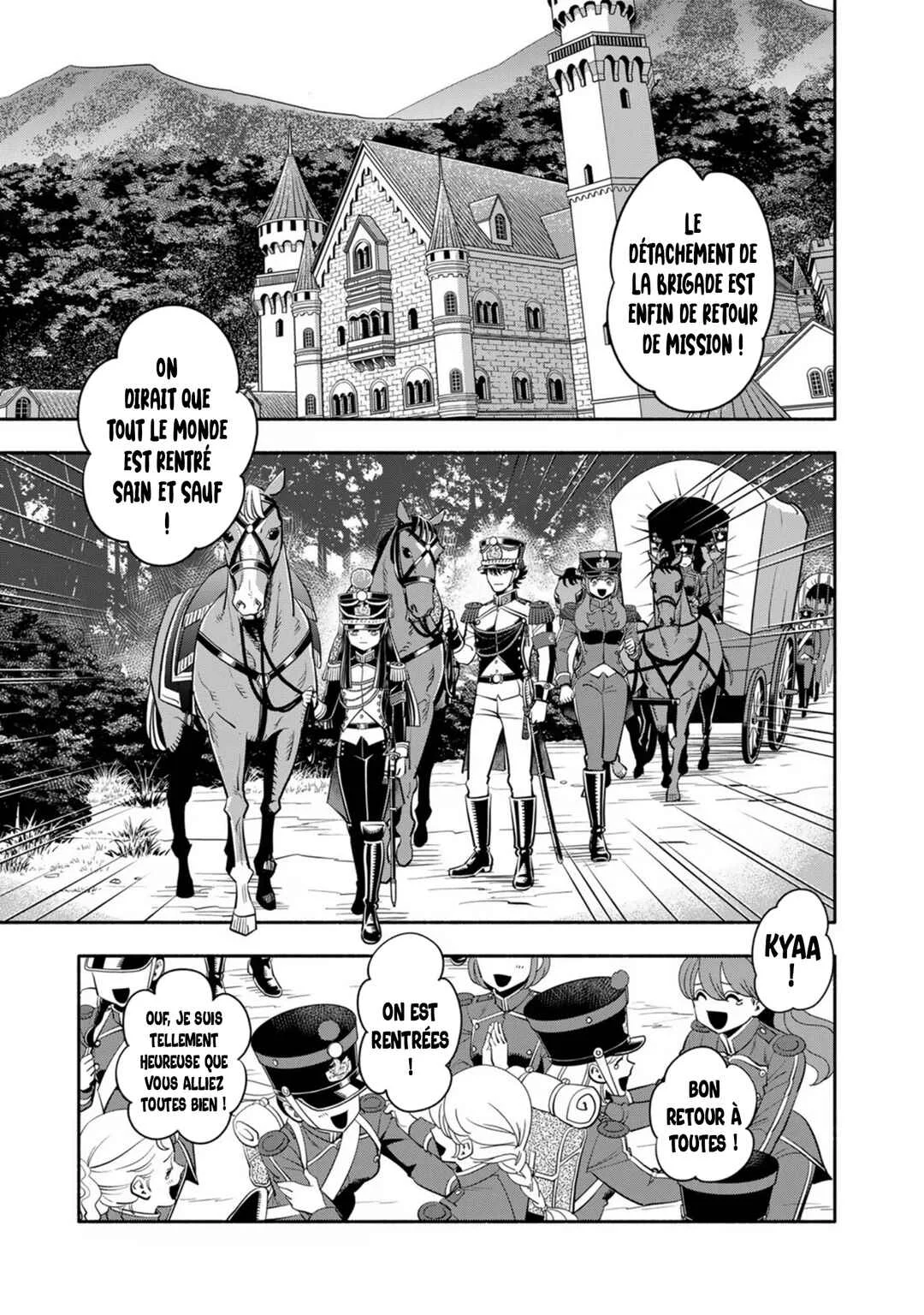 Musket Girls! ~Tensei Sanbou to Senretsu Otome-tachi~ Chapitre 12: Le Retour Au Bercail Pour La 6e Brigade D'intervention Spéciale. - Page 15