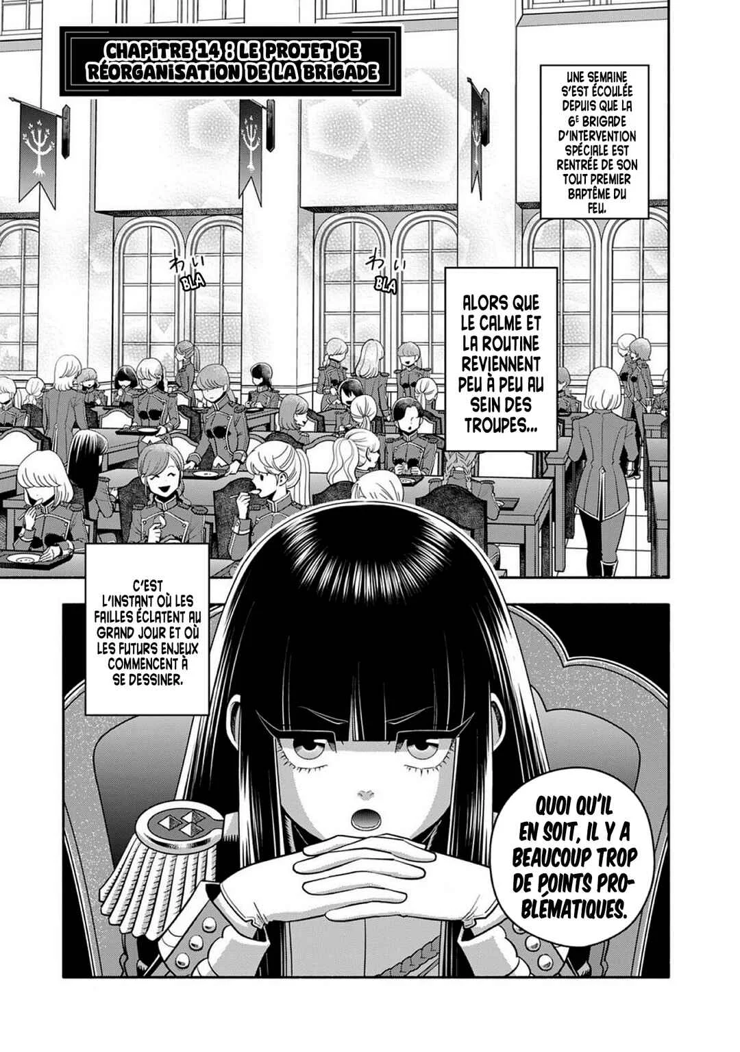 Musket Girls! ~Tensei Sanbou to Senretsu Otome-tachi~ Chapitre 14: Le Projet De Réorganisation De La Brigade - Page 1