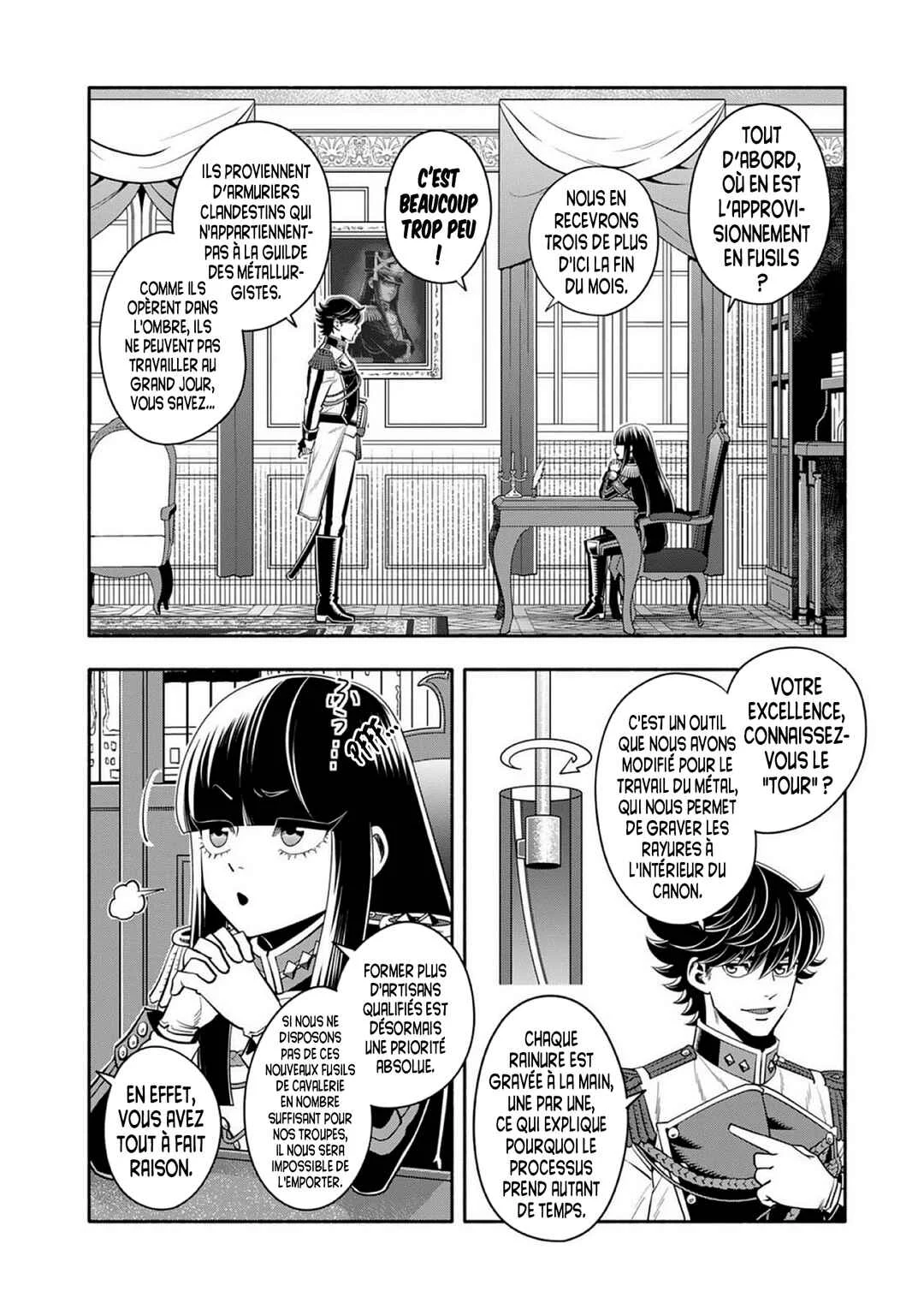 Musket Girls! ~Tensei Sanbou to Senretsu Otome-tachi~ Chapitre 14: Le Projet De Réorganisation De La Brigade - Page 2