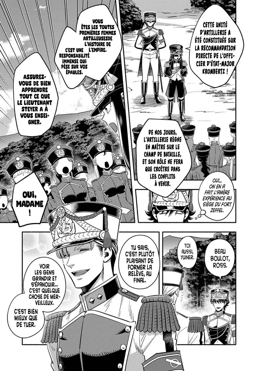 Musket Girls! ~Tensei Sanbou to Senretsu Otome-tachi~ Chapitre 14: Le Projet De Réorganisation De La Brigade - Page 17