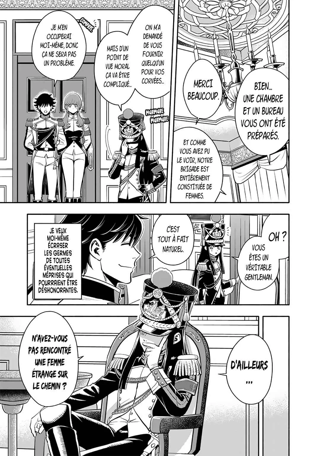 Musket Girls! ~Tensei Sanbou to Senretsu Otome-tachi~ Chapitre 2: La Première Tâche De L'officier D'état-major Qu'on Surnomme Le Faucheur ! - Page 3