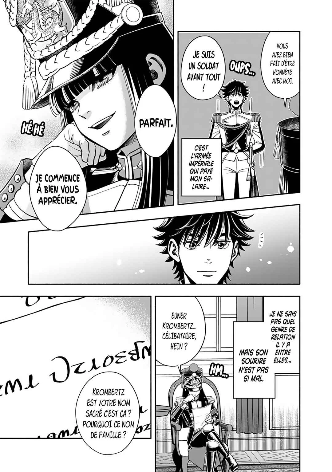 Musket Girls! ~Tensei Sanbou to Senretsu Otome-tachi~ Chapitre 2: La Première Tâche De L'officier D'état-major Qu'on Surnomme Le Faucheur ! - Page 5