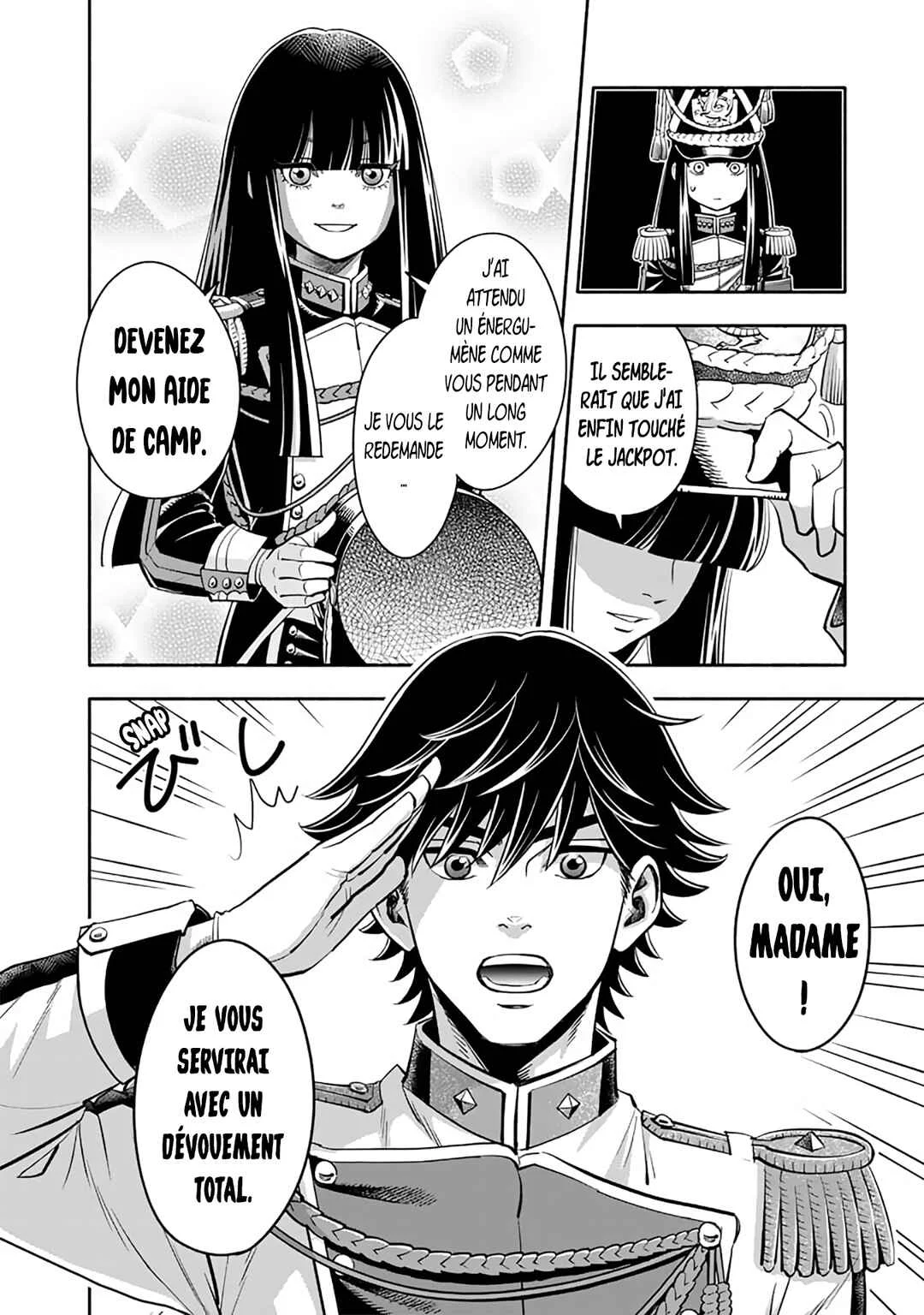Musket Girls! ~Tensei Sanbou to Senretsu Otome-tachi~ Chapitre 2: La Première Tâche De L'officier D'état-major Qu'on Surnomme Le Faucheur ! - Page 16