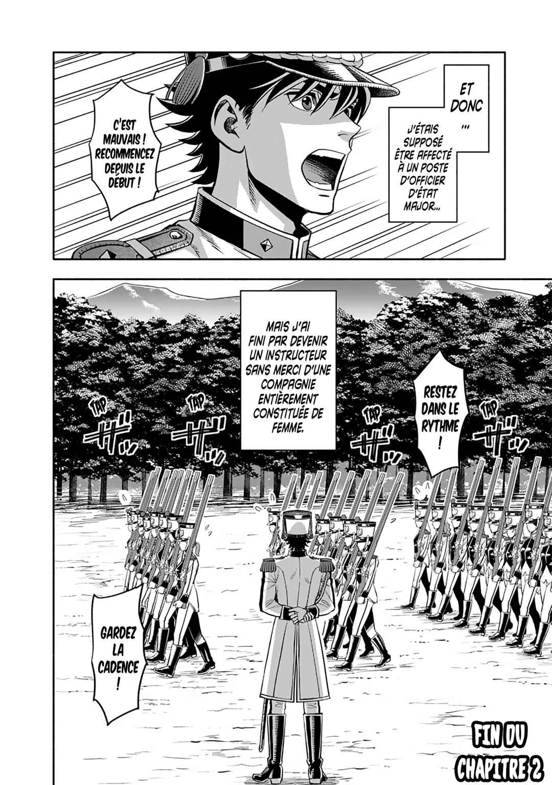 Musket Girls! ~Tensei Sanbou to Senretsu Otome-tachi~ Chapitre 2: La Première Tâche De L'officier D'état-major Qu'on Surnomme Le Faucheur ! - Page 28