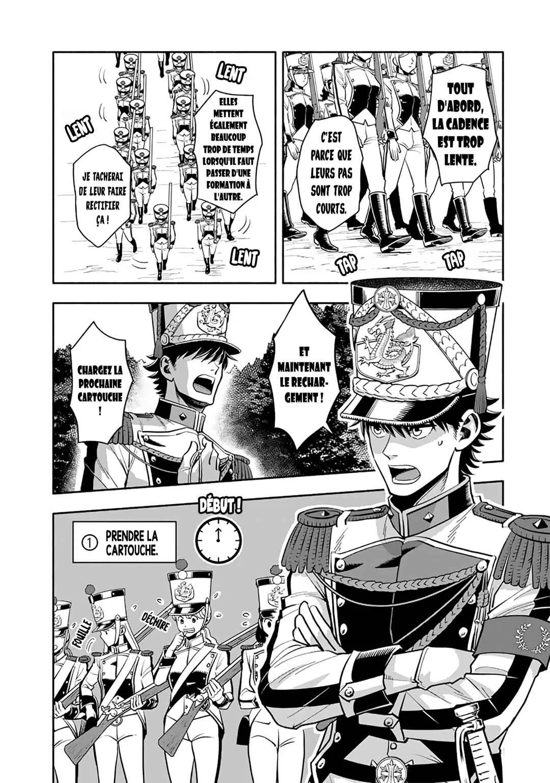 Musket Girls! ~Tensei Sanbou to Senretsu Otome-tachi~ Chapitre 3: L'officier D'état-major Qu'on Surnomme Le Faucheur Est Devenu Instructeur ! - Page 2
