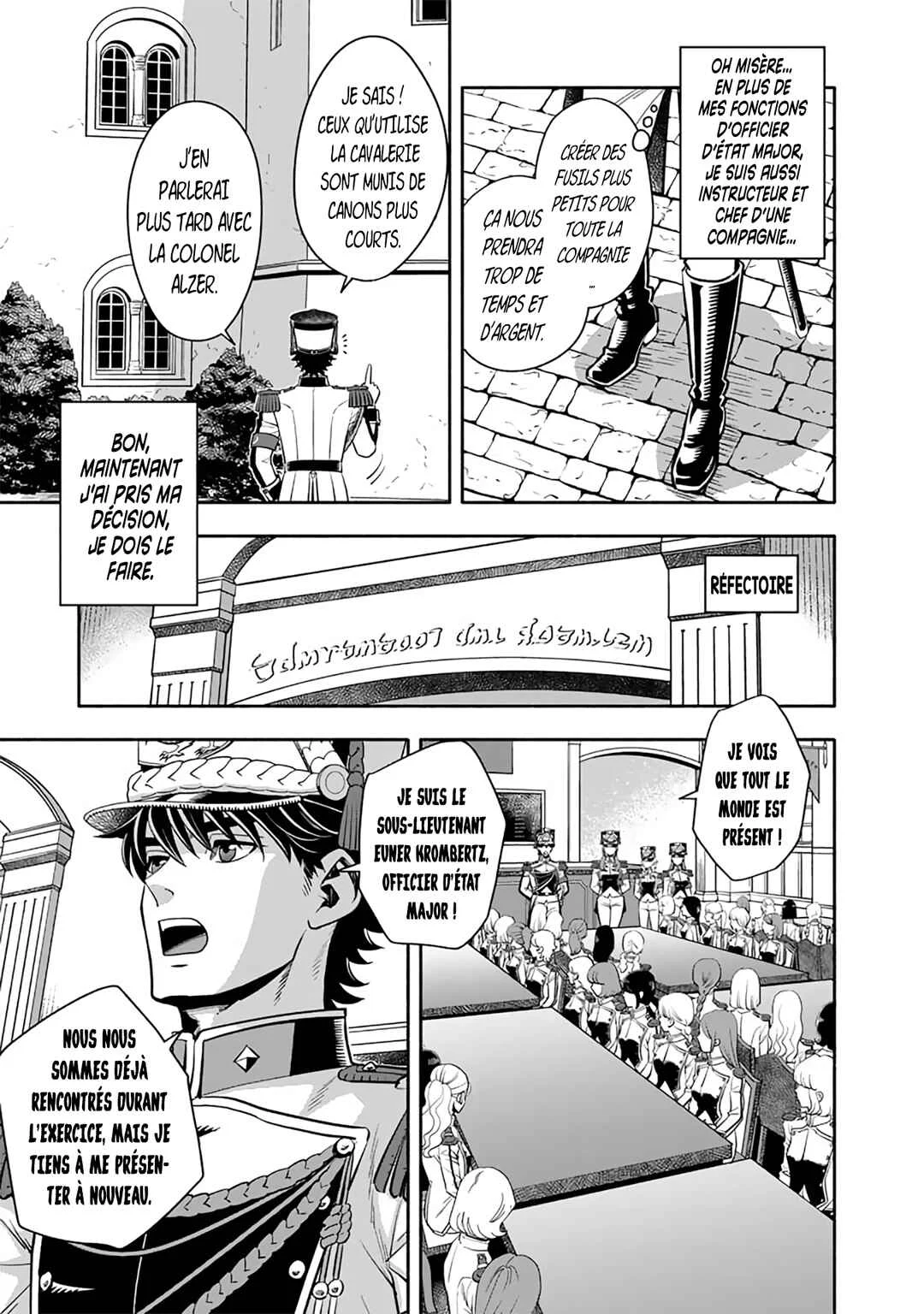 Musket Girls! ~Tensei Sanbou to Senretsu Otome-tachi~ Chapitre 3: L'officier D'état-major Qu'on Surnomme Le Faucheur Est Devenu Instructeur ! - Page 5