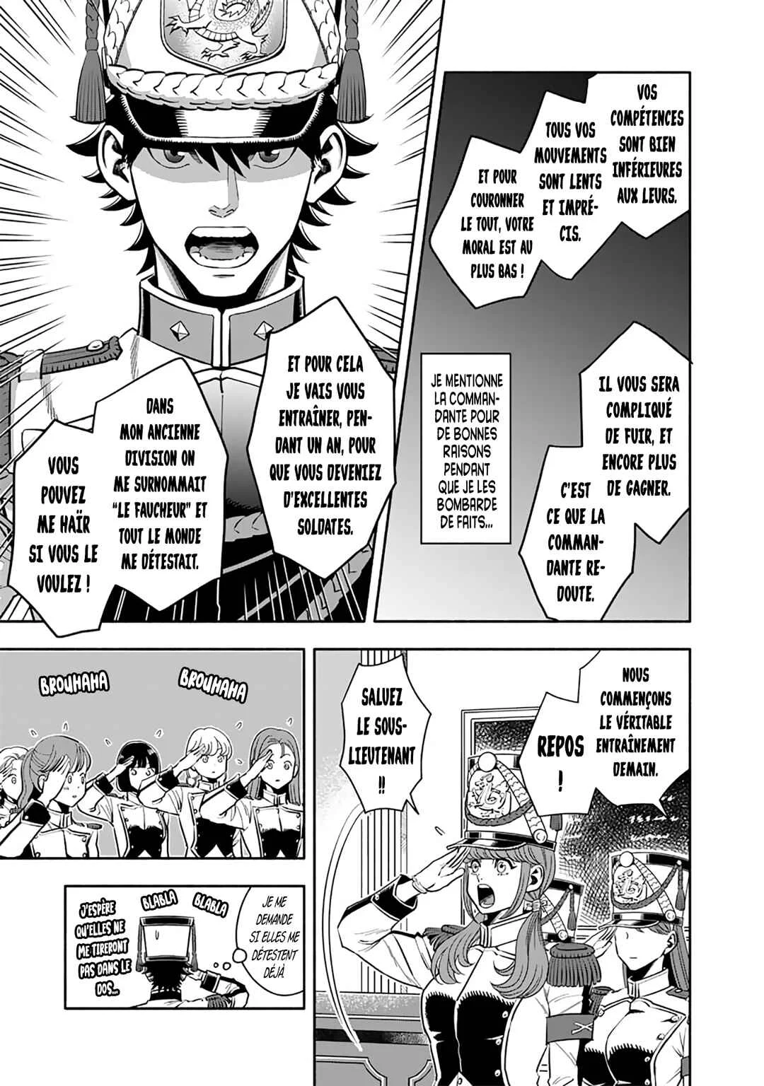 Musket Girls! ~Tensei Sanbou to Senretsu Otome-tachi~ Chapitre 3: L'officier D'état-major Qu'on Surnomme Le Faucheur Est Devenu Instructeur ! - Page 7