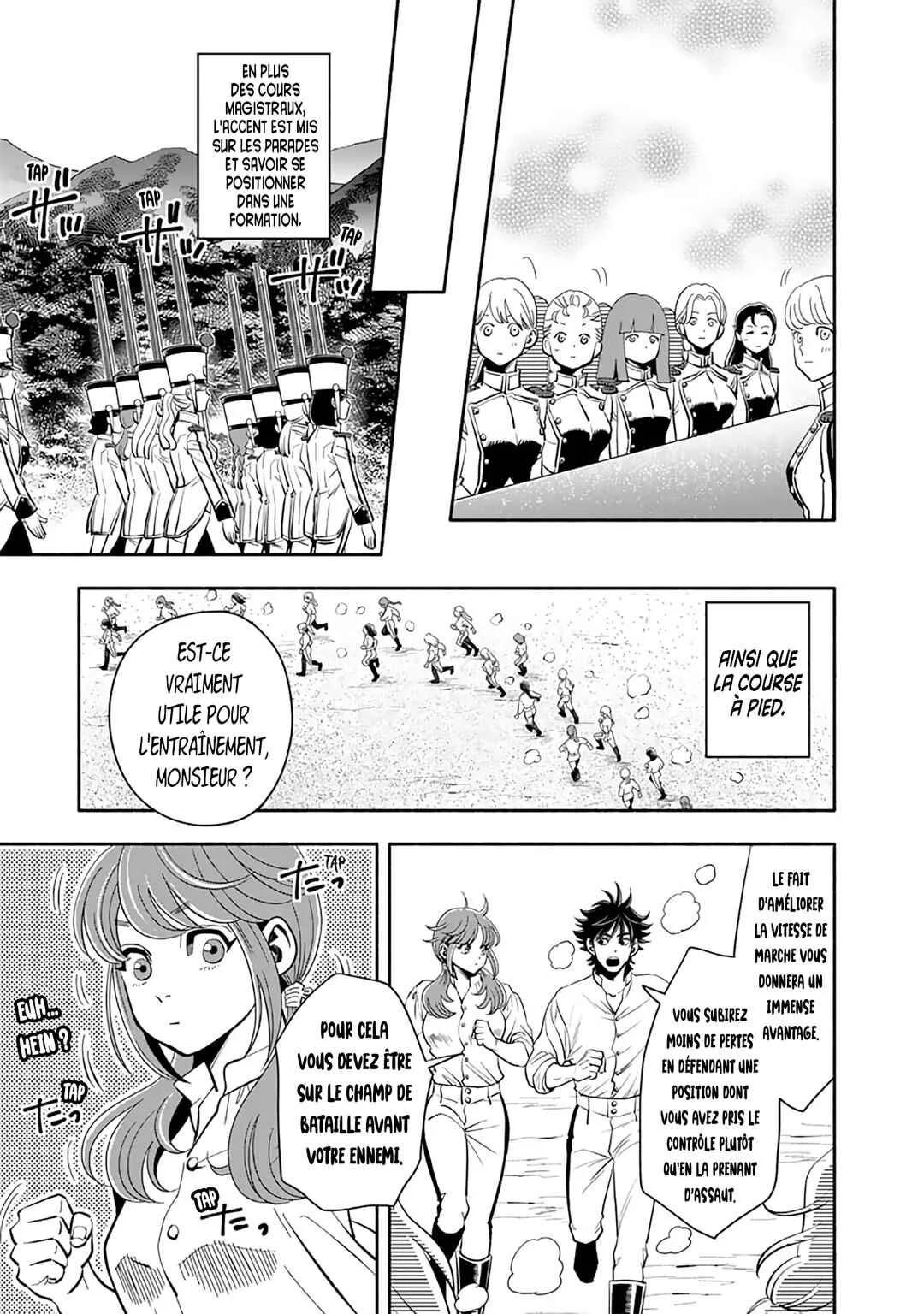 Musket Girls! ~Tensei Sanbou to Senretsu Otome-tachi~ Chapitre 3: L'officier D'état-major Qu'on Surnomme Le Faucheur Est Devenu Instructeur ! - Page 13