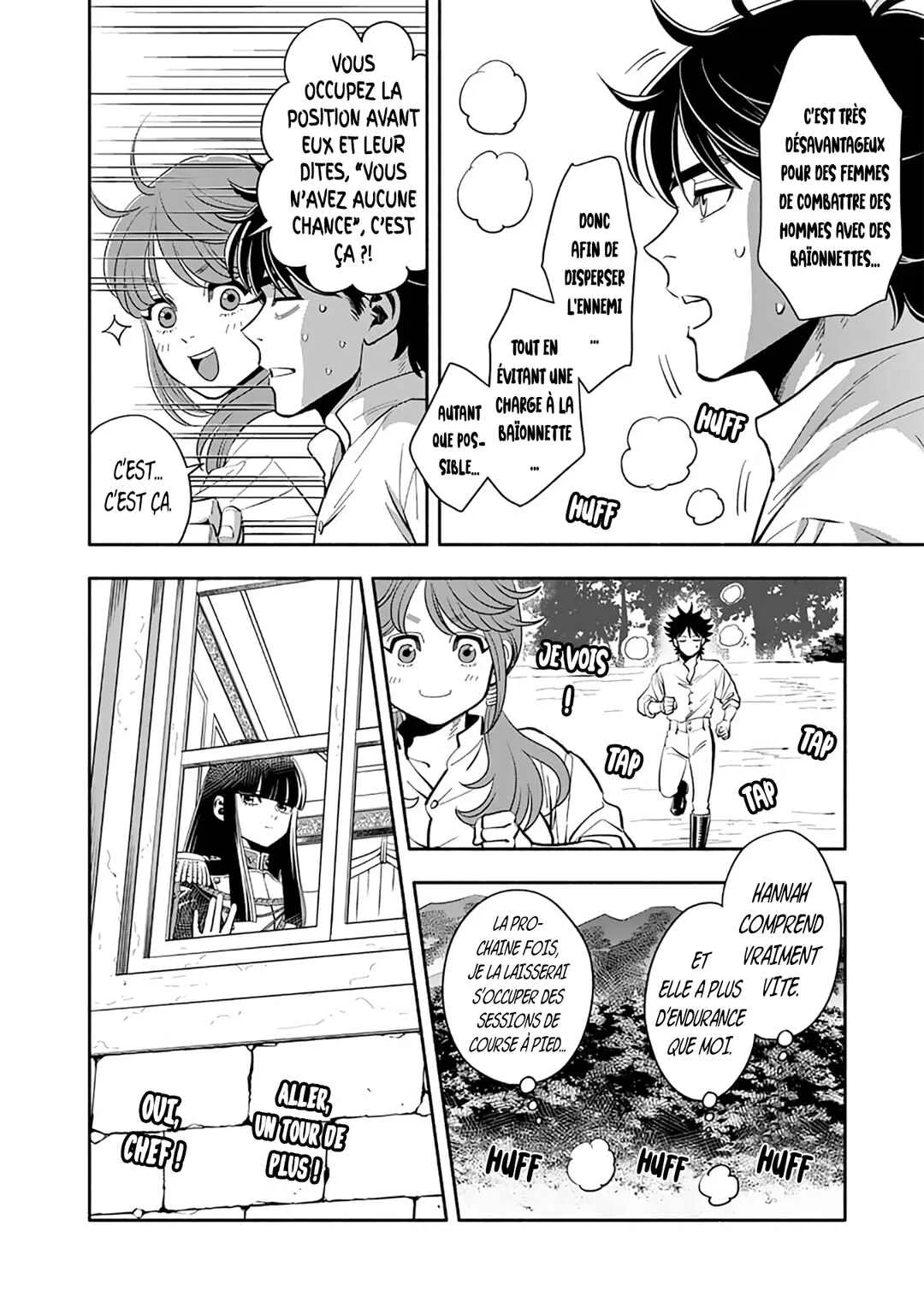 Musket Girls! ~Tensei Sanbou to Senretsu Otome-tachi~ Chapitre 3: L'officier D'état-major Qu'on Surnomme Le Faucheur Est Devenu Instructeur ! - Page 14