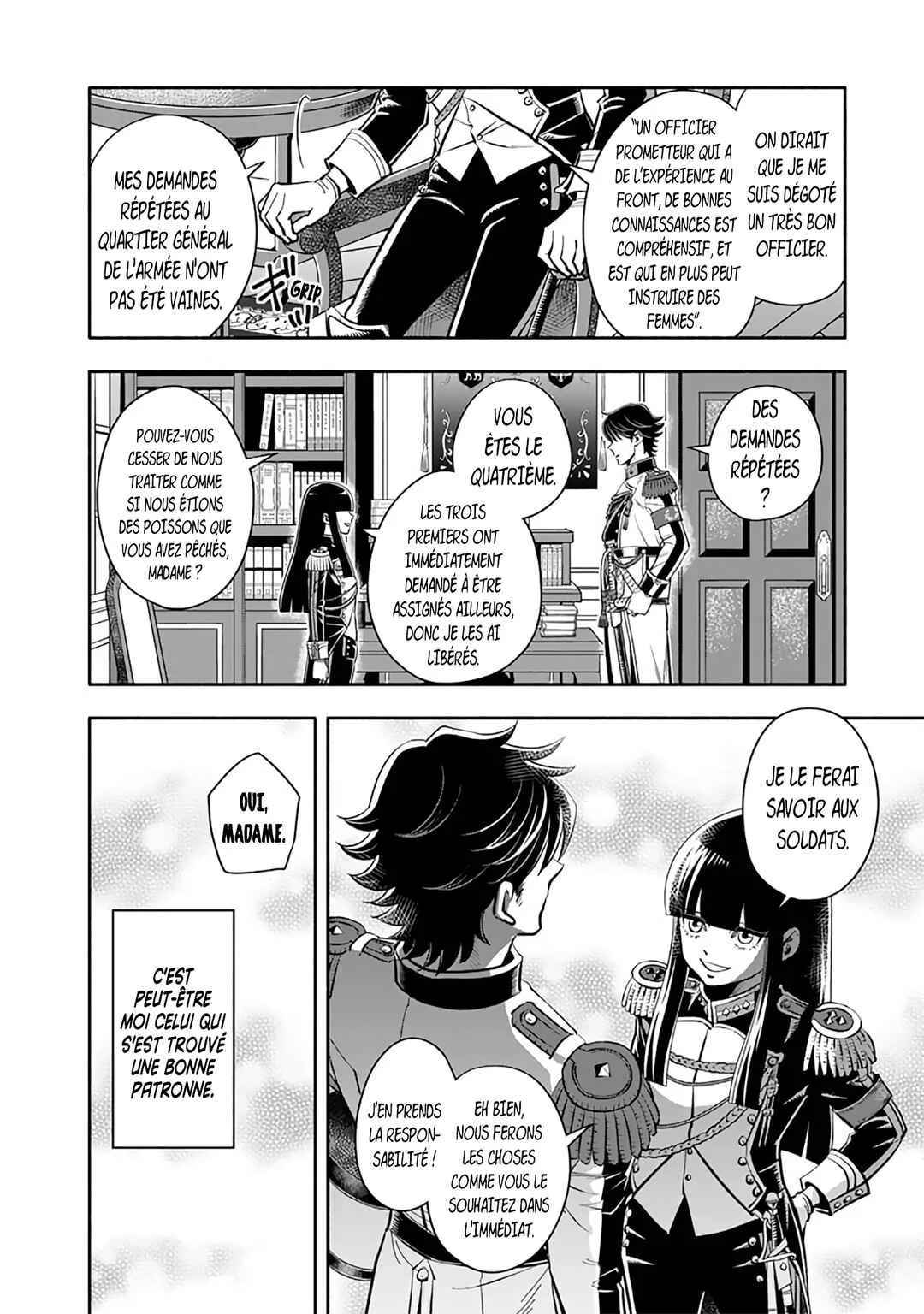 Musket Girls! ~Tensei Sanbou to Senretsu Otome-tachi~ Chapitre 3: L'officier D'état-major Qu'on Surnomme Le Faucheur Est Devenu Instructeur ! - Page 18