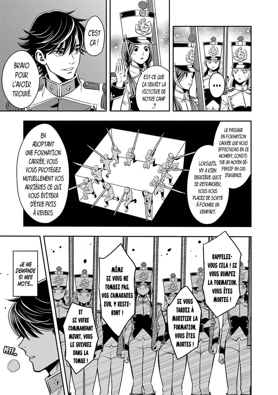 Musket Girls! ~Tensei Sanbou to Senretsu Otome-tachi~ Chapitre 3: L'officier D'état-major Qu'on Surnomme Le Faucheur Est Devenu Instructeur ! - Page 23