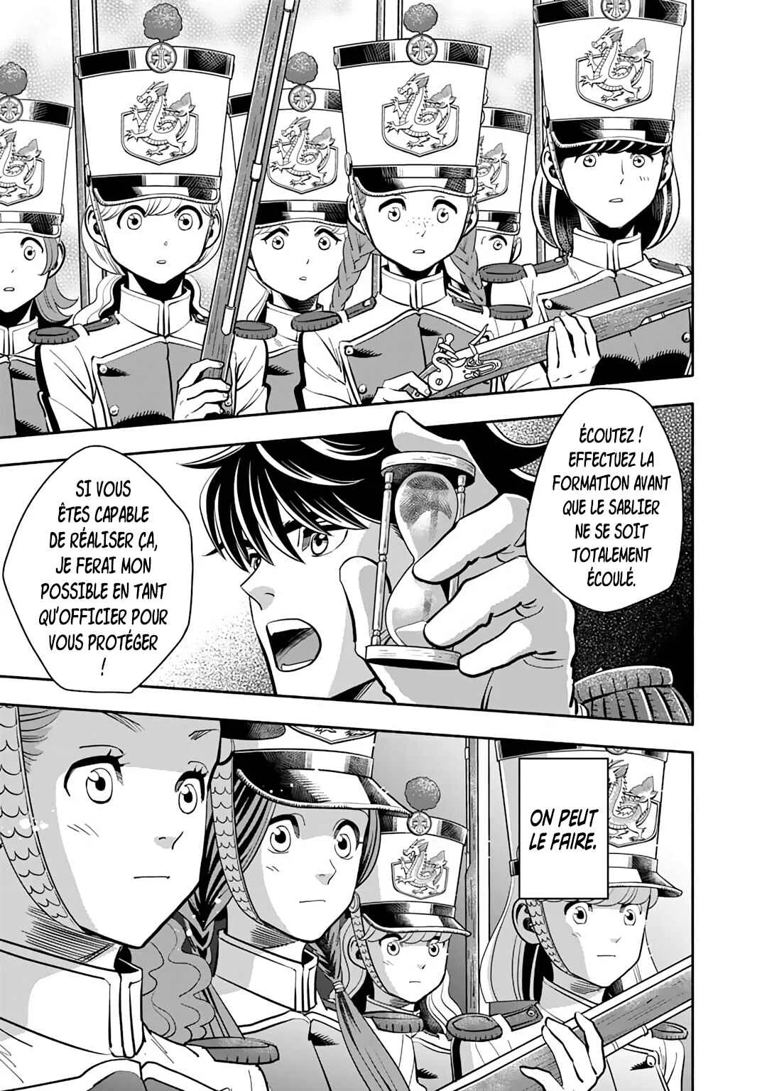 Musket Girls! ~Tensei Sanbou to Senretsu Otome-tachi~ Chapitre 3: L'officier D'état-major Qu'on Surnomme Le Faucheur Est Devenu Instructeur ! - Page 25