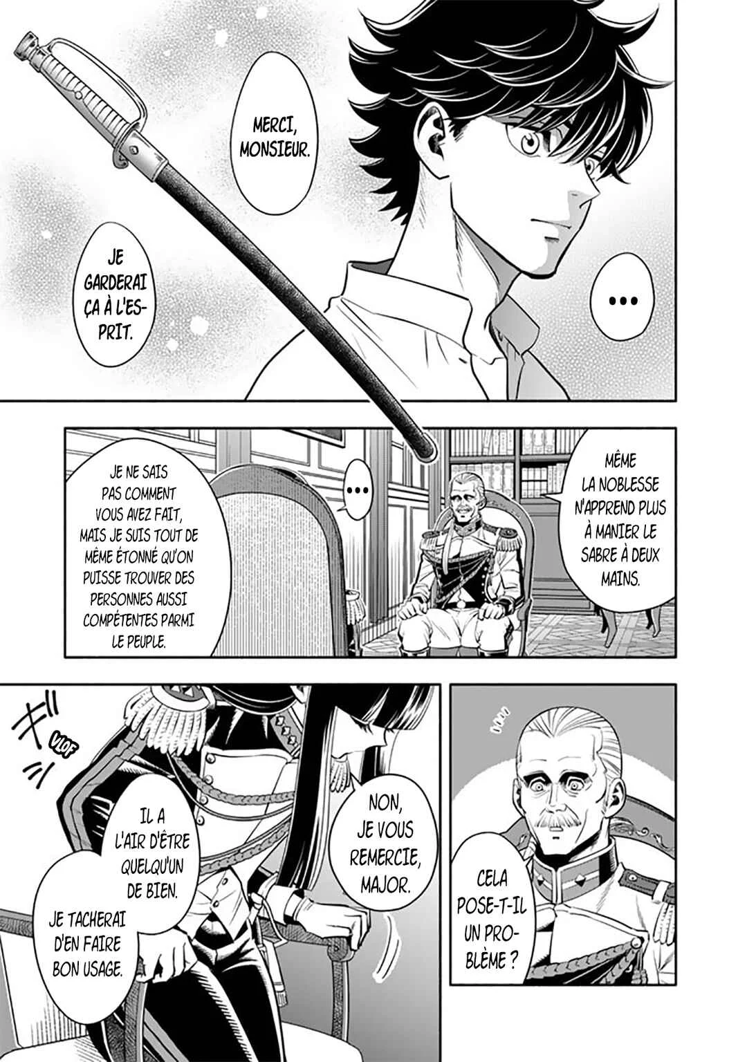 Musket Girls! ~Tensei Sanbou to Senretsu Otome-tachi~ Chapitre 4.1: L'officier D'état-major Qu'on Surnomme Le Faucheur Et Le Plan De La Colonel Partie 1 - Page 13