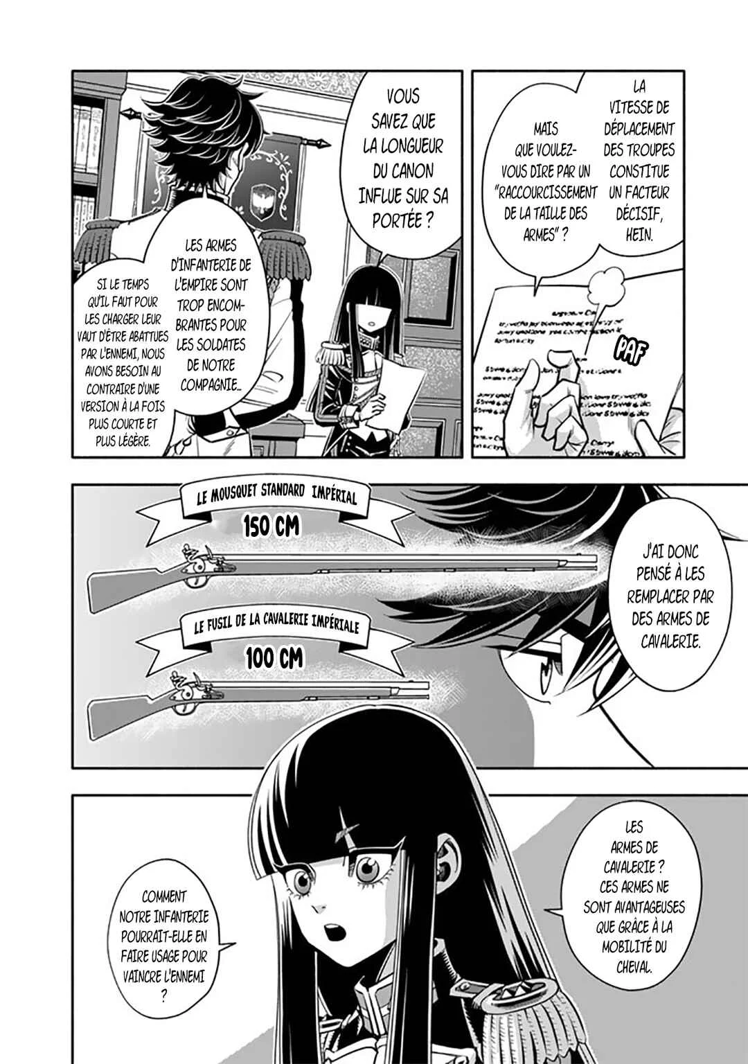 Musket Girls! ~Tensei Sanbou to Senretsu Otome-tachi~ Chapitre 4.2: L'officier D'état-major Qu'on Surnomme Le Faucheur Et Le Plan De La Colonel Partie 2 - Page 6