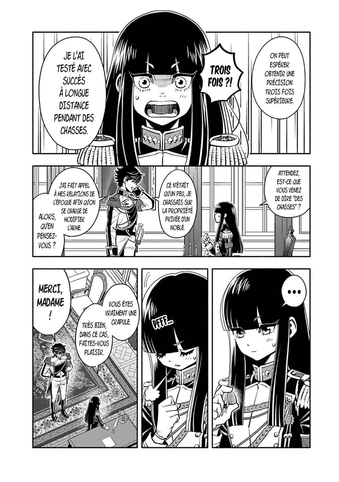Musket Girls! ~Tensei Sanbou to Senretsu Otome-tachi~ Chapitre 4.2: L'officier D'état-major Qu'on Surnomme Le Faucheur Et Le Plan De La Colonel Partie 2 - Page 8