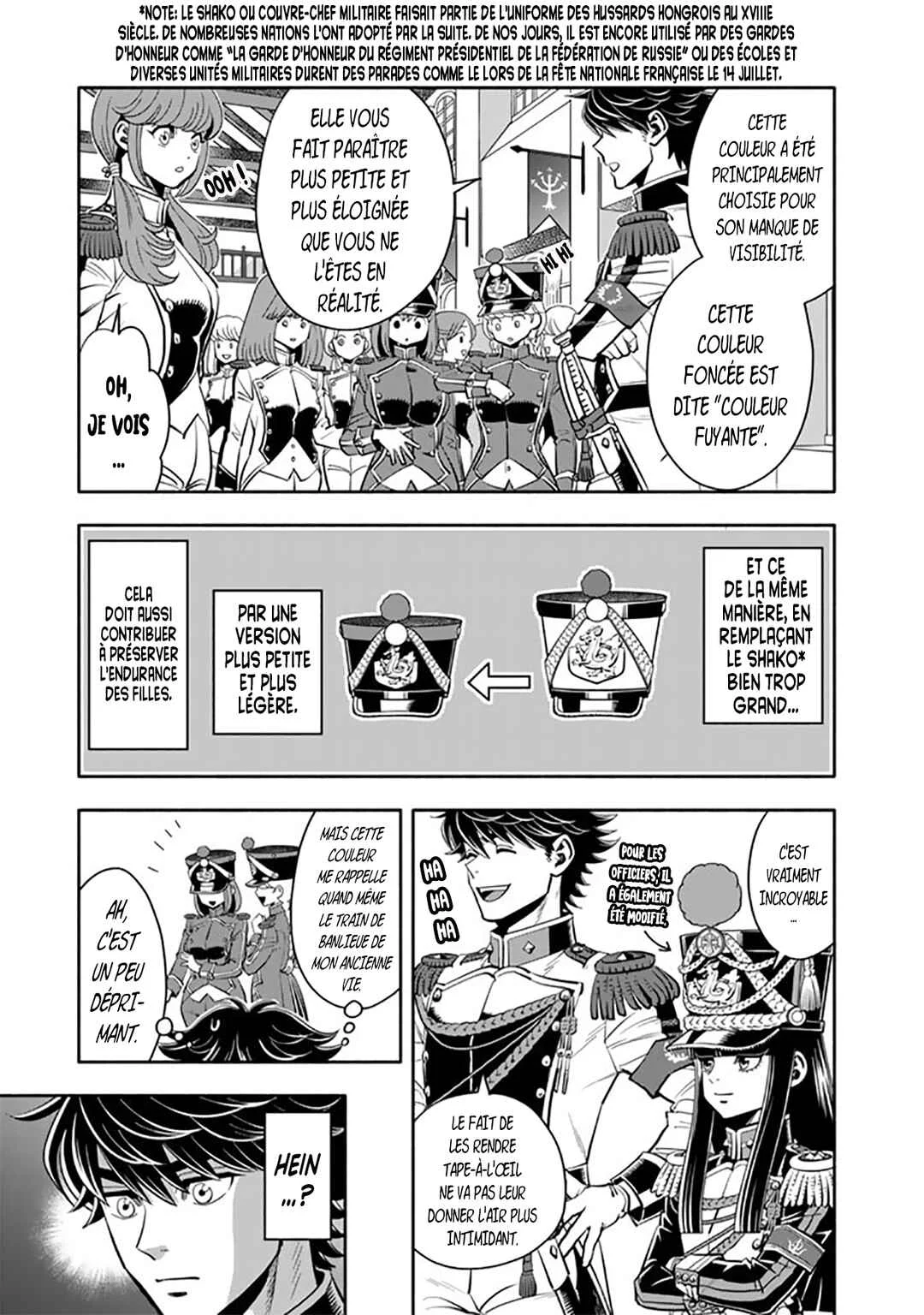 Musket Girls! ~Tensei Sanbou to Senretsu Otome-tachi~ Chapitre 4.2: L'officier D'état-major Qu'on Surnomme Le Faucheur Et Le Plan De La Colonel Partie 2 - Page 11