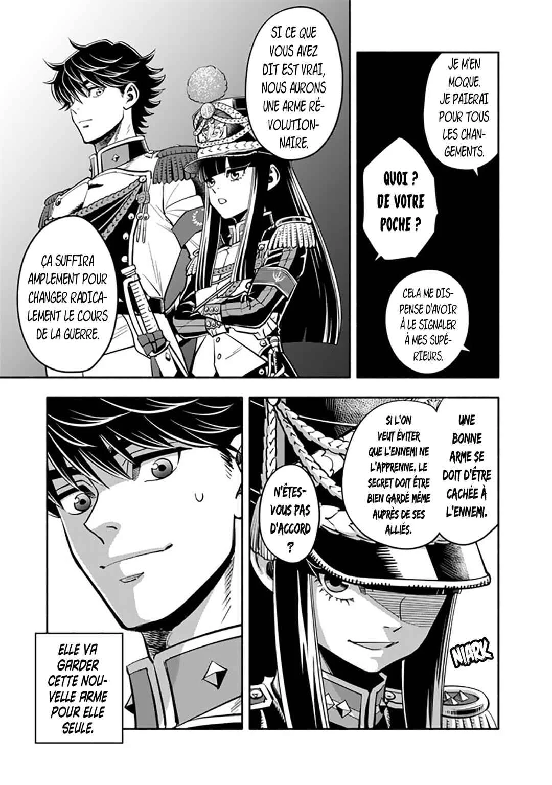 Musket Girls! ~Tensei Sanbou to Senretsu Otome-tachi~ Chapitre 4.2: L'officier D'état-major Qu'on Surnomme Le Faucheur Et Le Plan De La Colonel Partie 2 - Page 13
