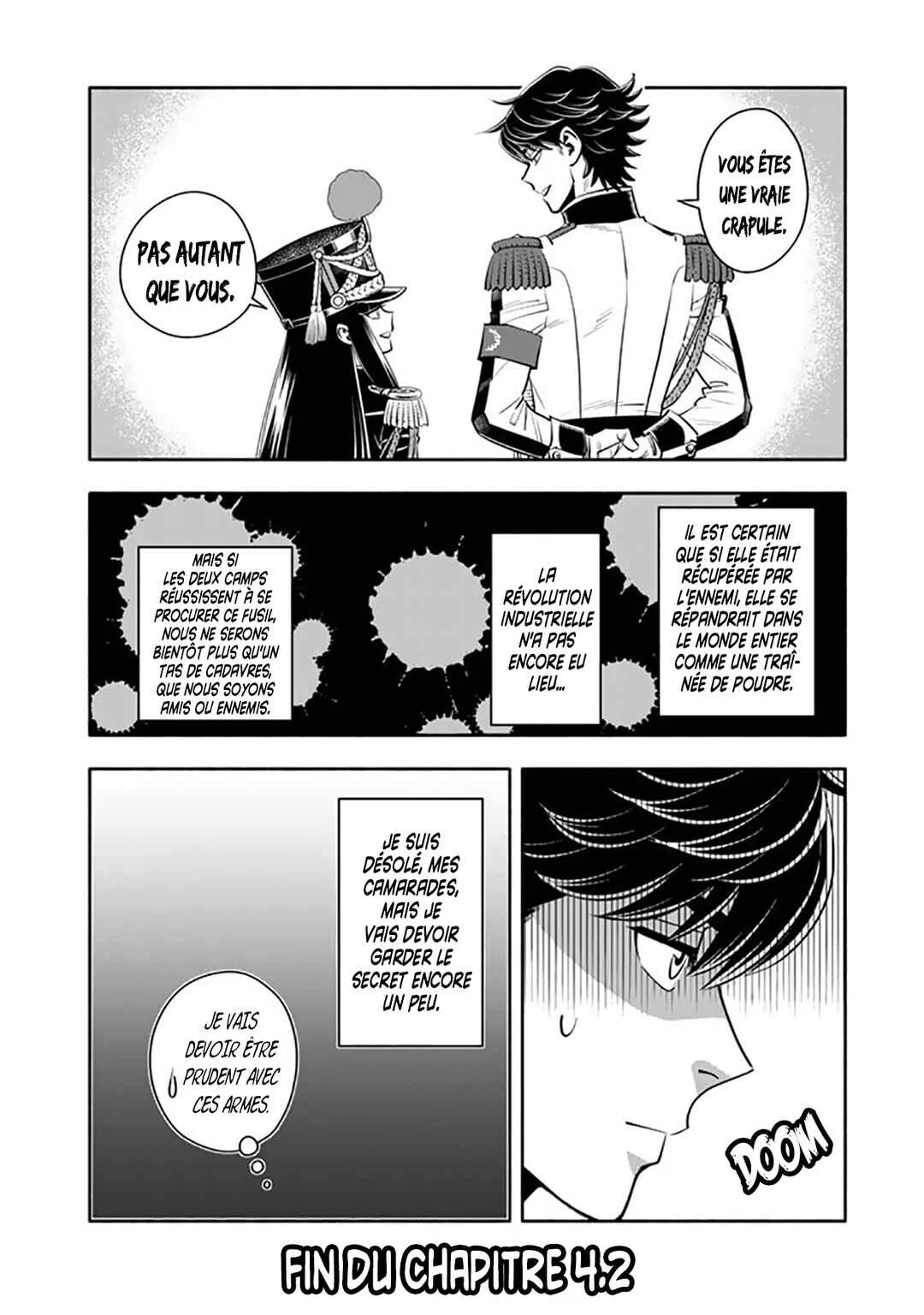 Musket Girls! ~Tensei Sanbou to Senretsu Otome-tachi~ Chapitre 4.2: L'officier D'état-major Qu'on Surnomme Le Faucheur Et Le Plan De La Colonel Partie 2 - Page 14