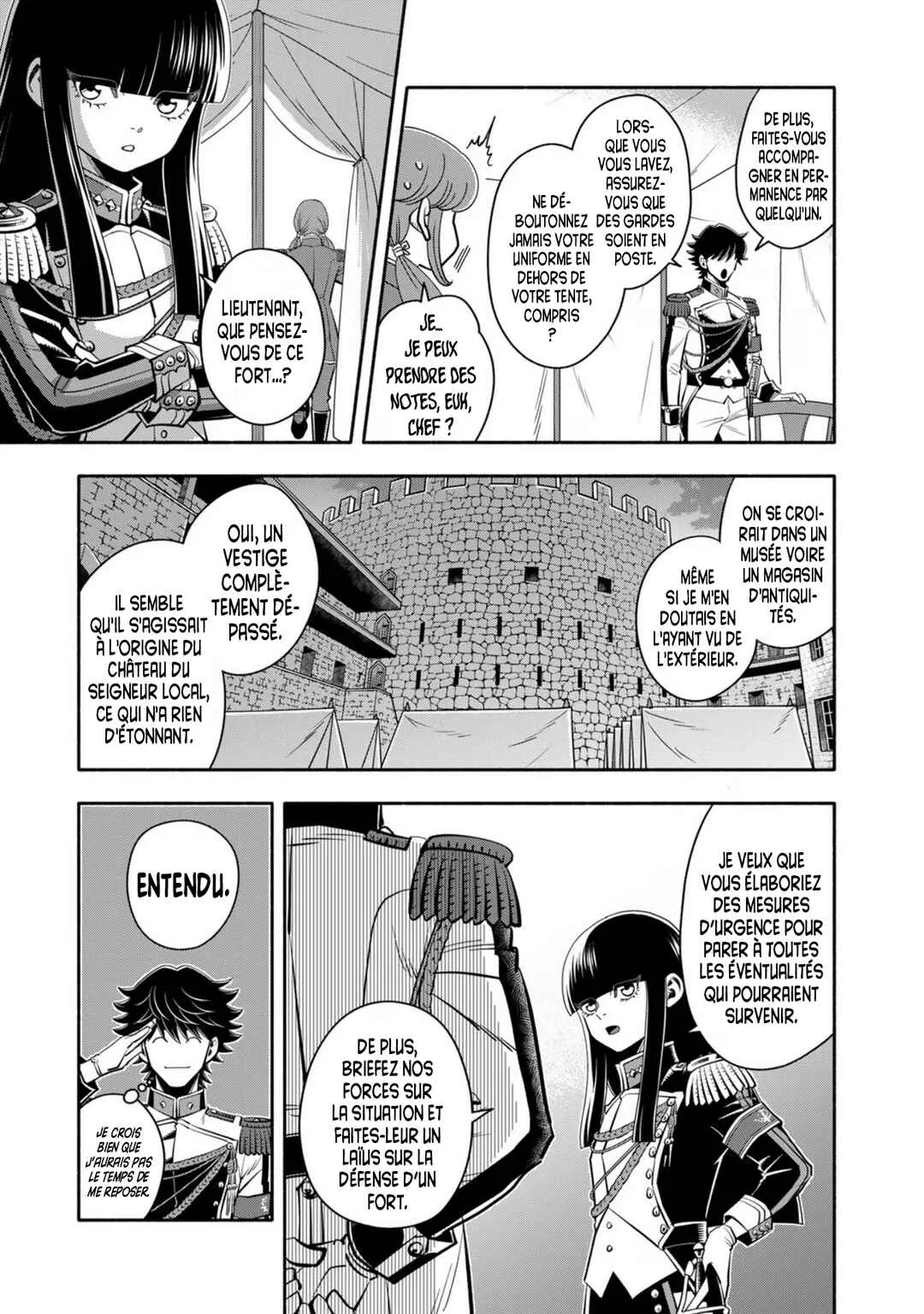Musket Girls! ~Tensei Sanbou to Senretsu Otome-tachi~ Chapitre 6: L'officier D'état-Major Qu'on Surnomme Le Faucheur Et Les Jeunes Filles. - Page 3