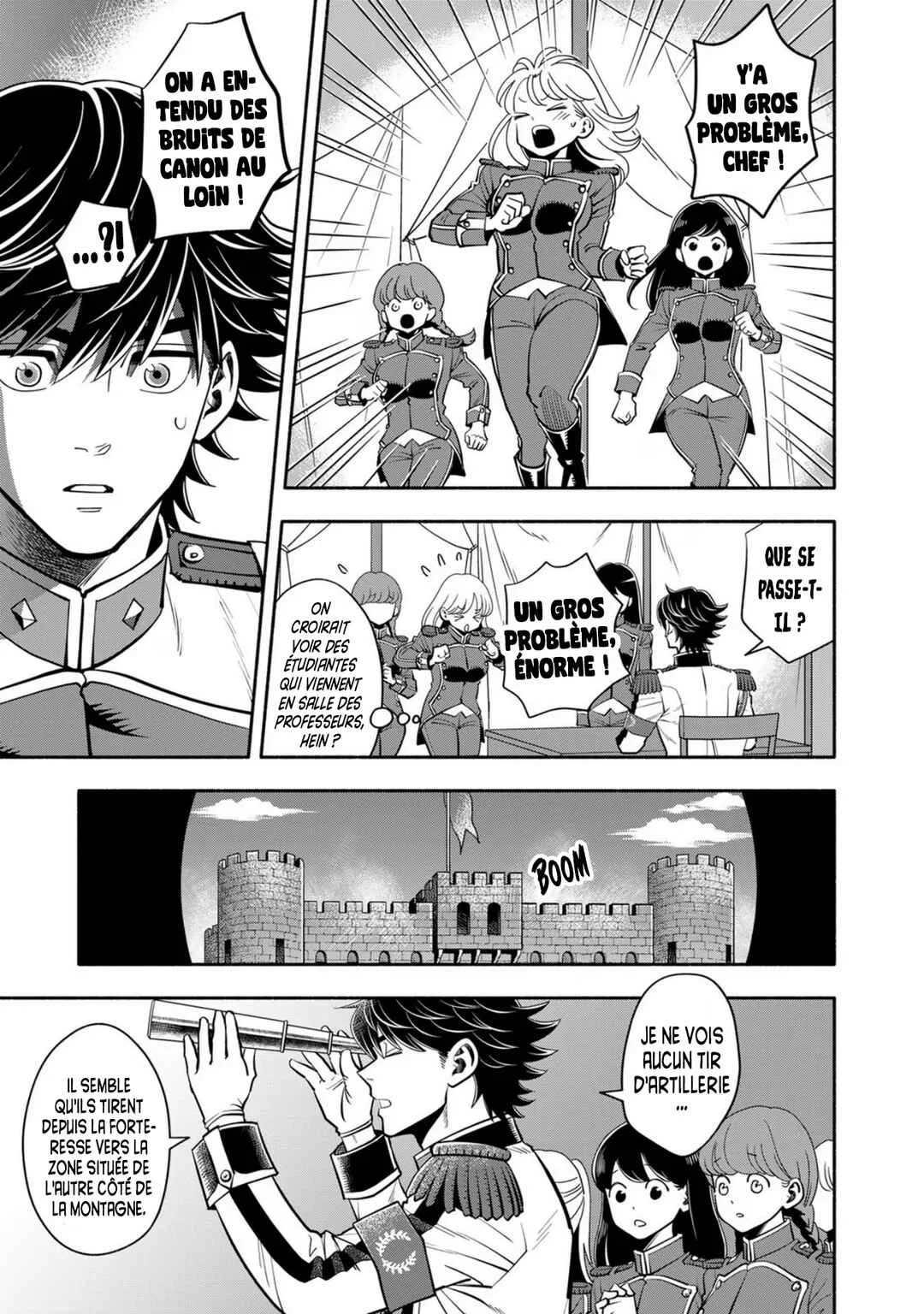 Musket Girls! ~Tensei Sanbou to Senretsu Otome-tachi~ Chapitre 6: L'officier D'état-Major Qu'on Surnomme Le Faucheur Et Les Jeunes Filles. - Page 17
