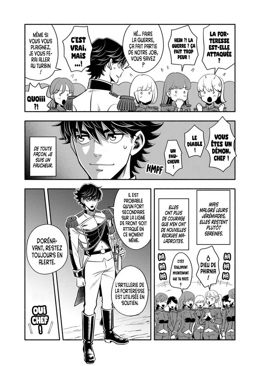 Musket Girls! ~Tensei Sanbou to Senretsu Otome-tachi~ Chapitre 6: L'officier D'état-Major Qu'on Surnomme Le Faucheur Et Les Jeunes Filles. - Page 18