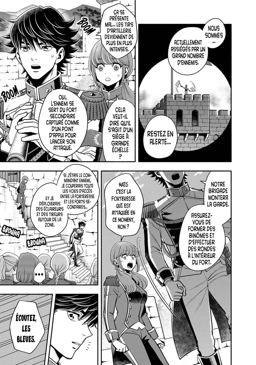 Musket Girls! ~Tensei Sanbou to Senretsu Otome-tachi~ Chapitre 6: L'officier D'état-Major Qu'on Surnomme Le Faucheur Et Les Jeunes Filles. - Page 23
