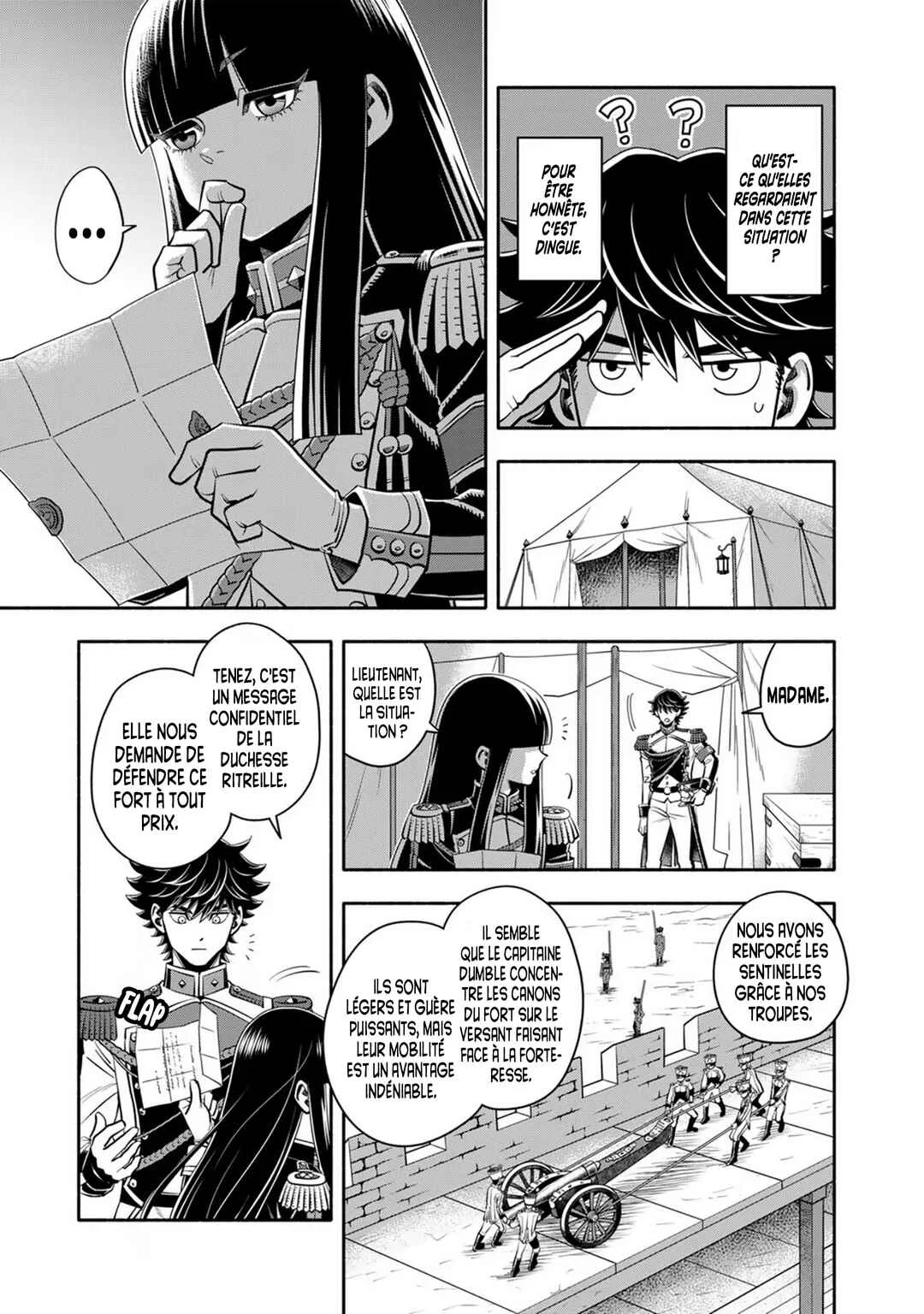 Musket Girls! ~Tensei Sanbou to Senretsu Otome-tachi~ Chapitre 6: L'officier D'état-Major Qu'on Surnomme Le Faucheur Et Les Jeunes Filles. - Page 25