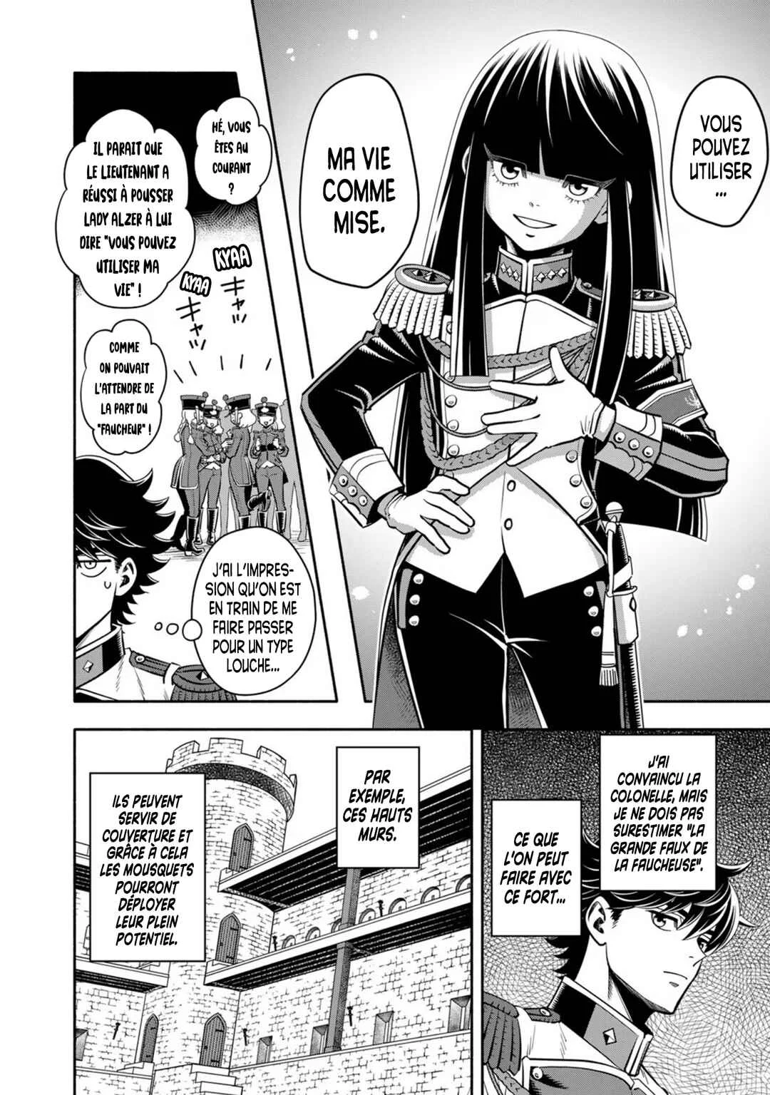 Musket Girls! ~Tensei Sanbou to Senretsu Otome-tachi~ Chapitre 7: Le Pari De L'officier D'état-Major Qu'on Surnomme Le Faucheur. - Page 8