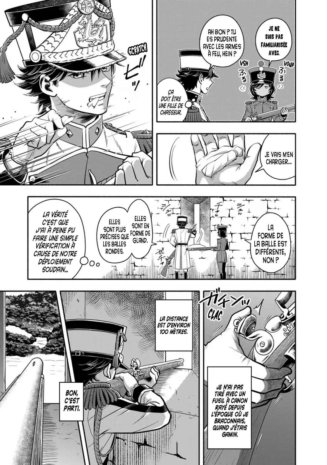 Musket Girls! ~Tensei Sanbou to Senretsu Otome-tachi~ Chapitre 7: Le Pari De L'officier D'état-Major Qu'on Surnomme Le Faucheur. - Page 11