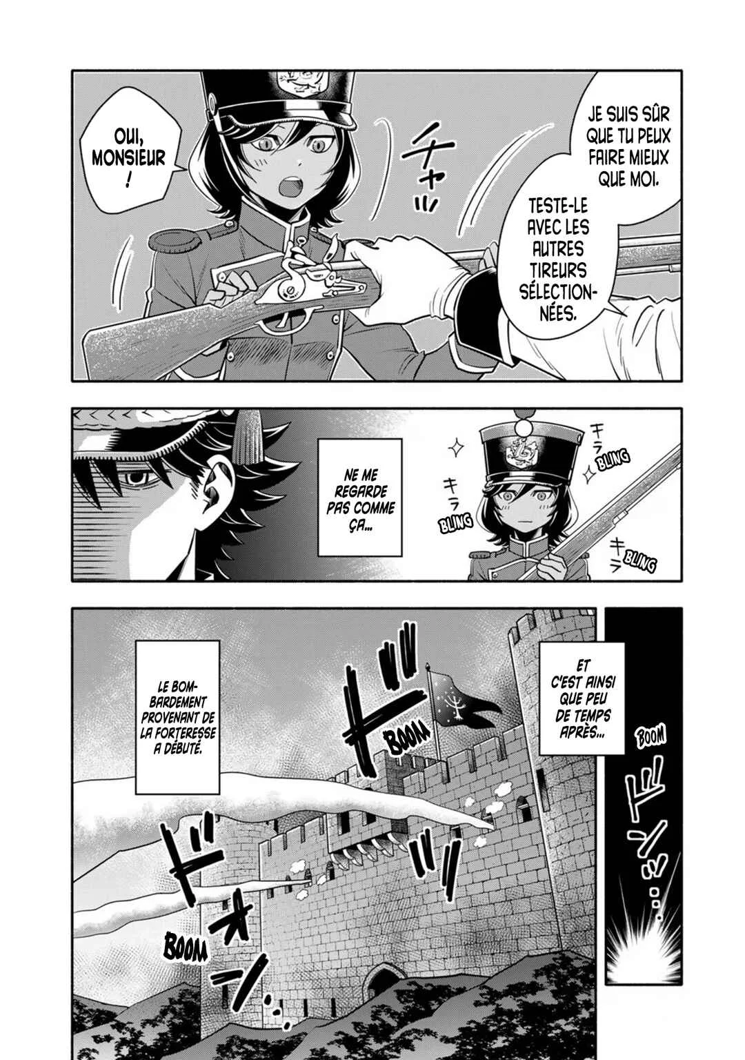 Musket Girls! ~Tensei Sanbou to Senretsu Otome-tachi~ Chapitre 7: Le Pari De L'officier D'état-Major Qu'on Surnomme Le Faucheur. - Page 14
