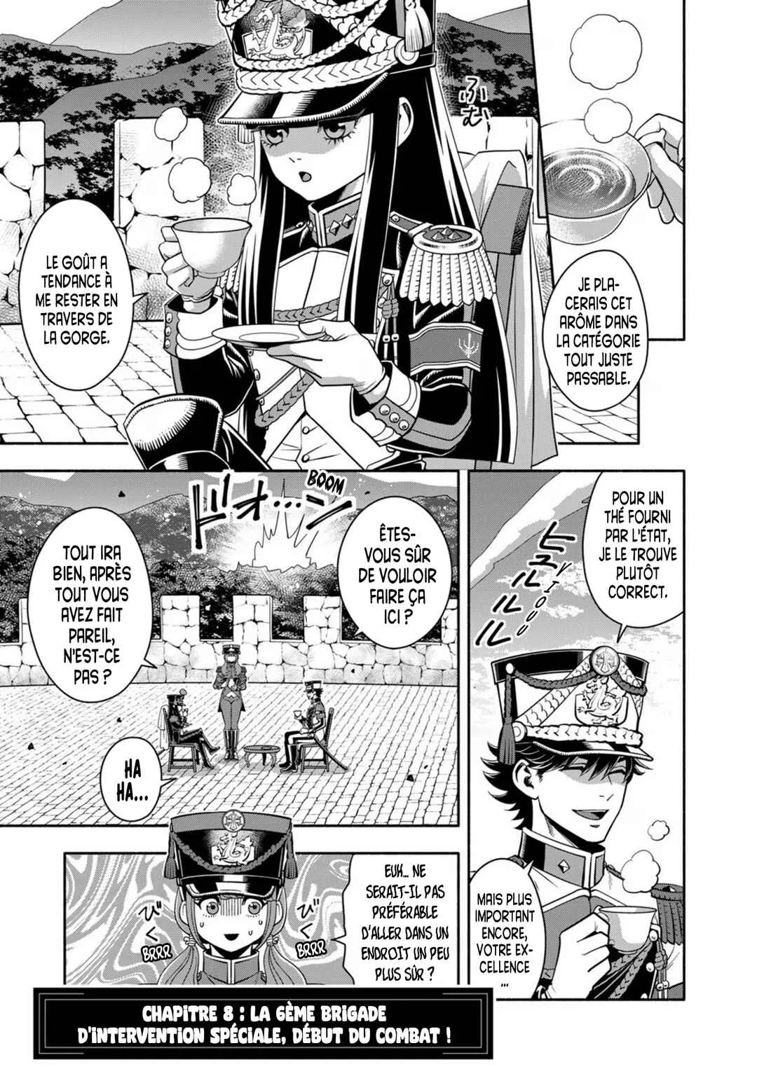Musket Girls! ~Tensei Sanbou to Senretsu Otome-tachi~ Chapitre 8: La 6ème Brigade D'intervention Spéciale, Début Du Combat ! - Page 1