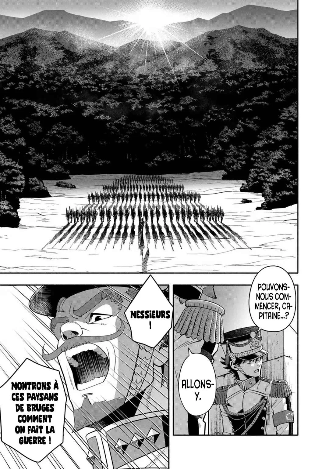 Musket Girls! ~Tensei Sanbou to Senretsu Otome-tachi~ Chapitre 9: L'ennemi Attaque À L'aube. - Page 13