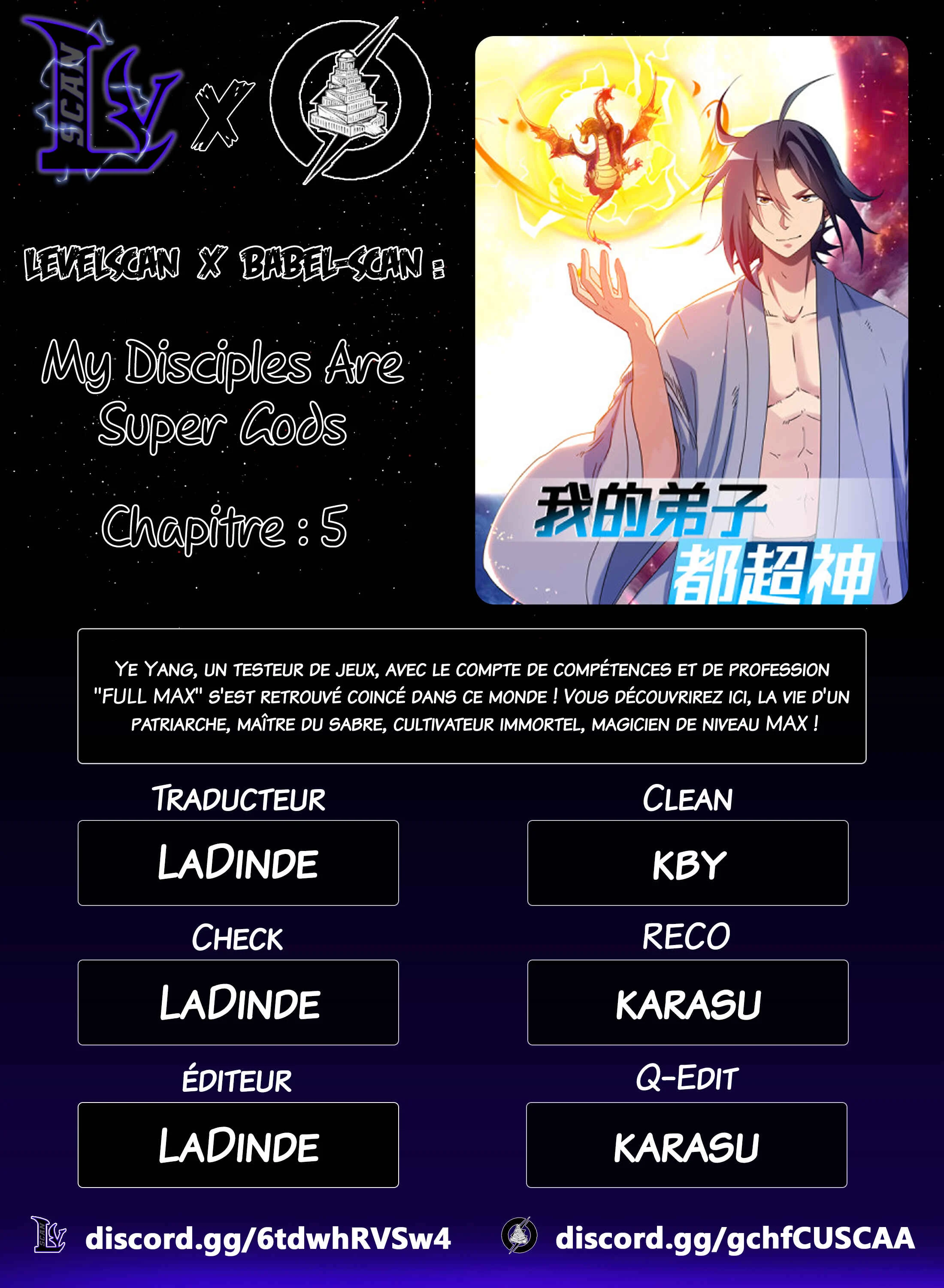 My Disciples Are Super Gods Chapitre 5 - Page 1