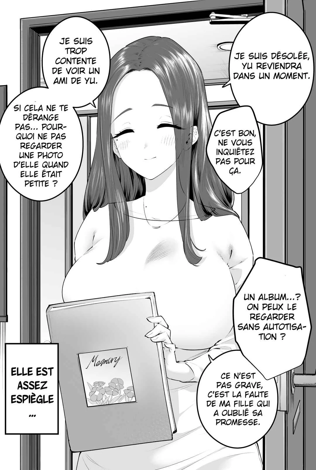 My Friend's Mother Is Too 'Mischievous'. Chapitre 1 - Page 1