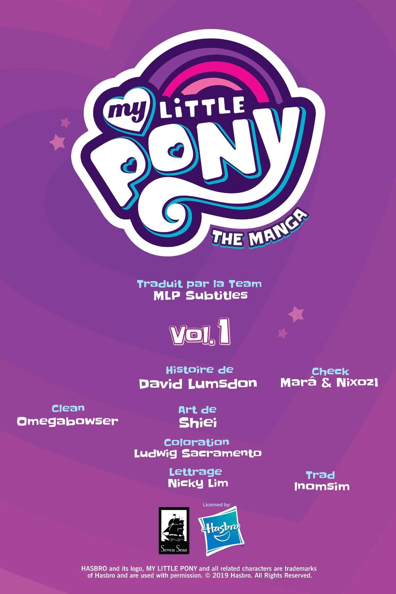 My Little Pony  - The Manga Chapitre 1: Ce n'est pas toi, C'est moi - Page 2